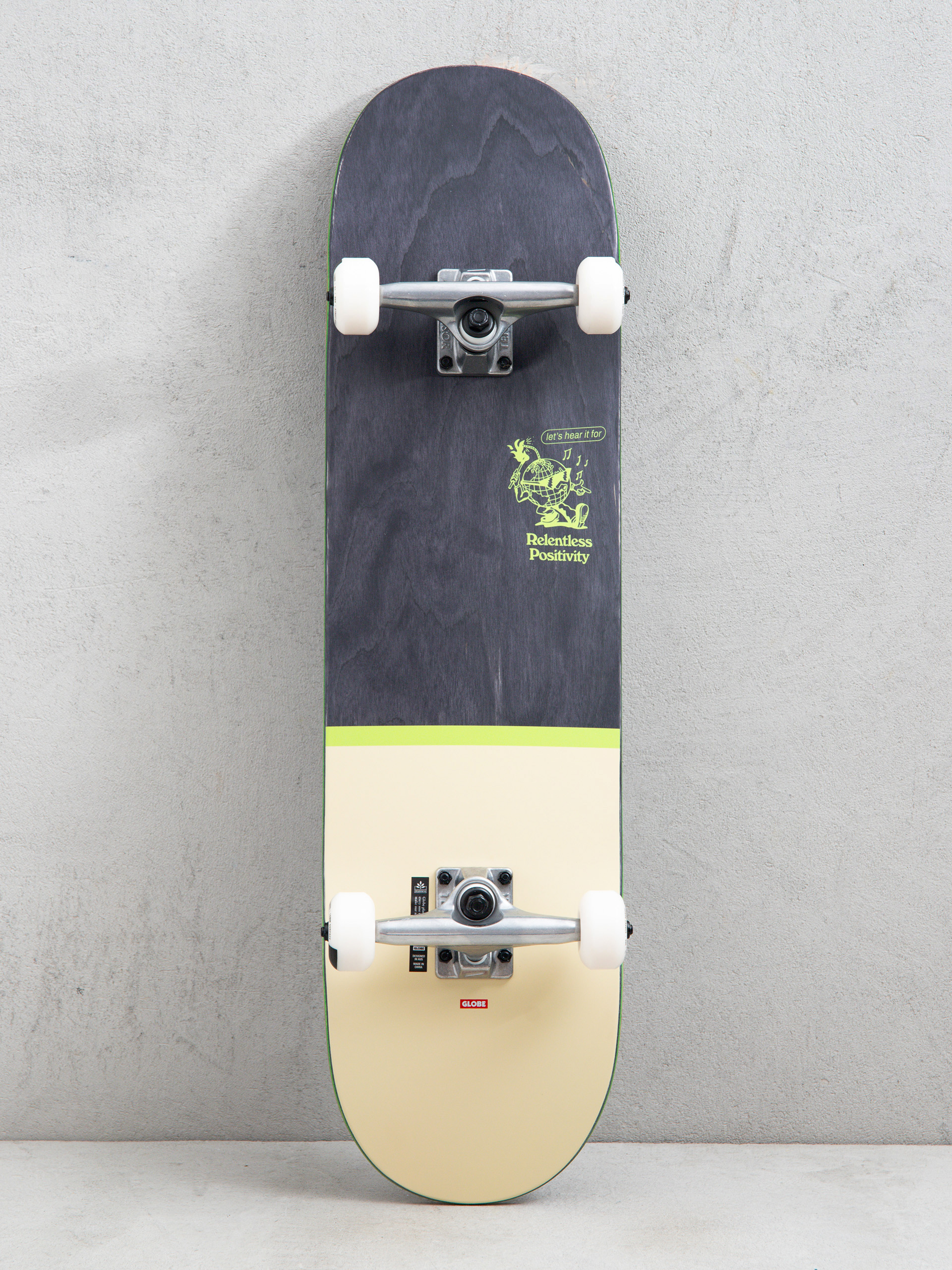 Skateboard Globe G1 Posi Dip (black/green)