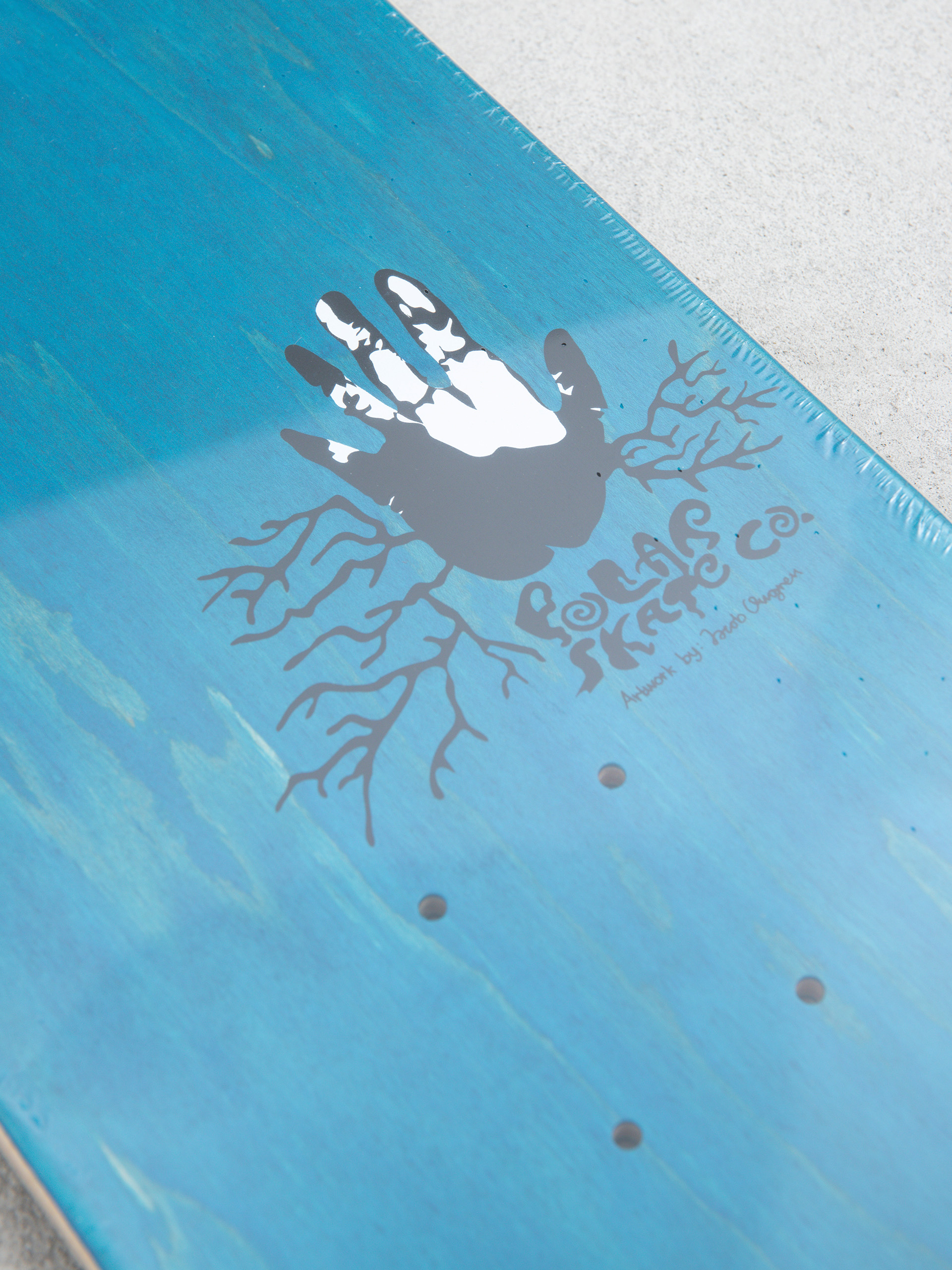 Doska Polar Skate Aaron Herrington Hands Off (white)