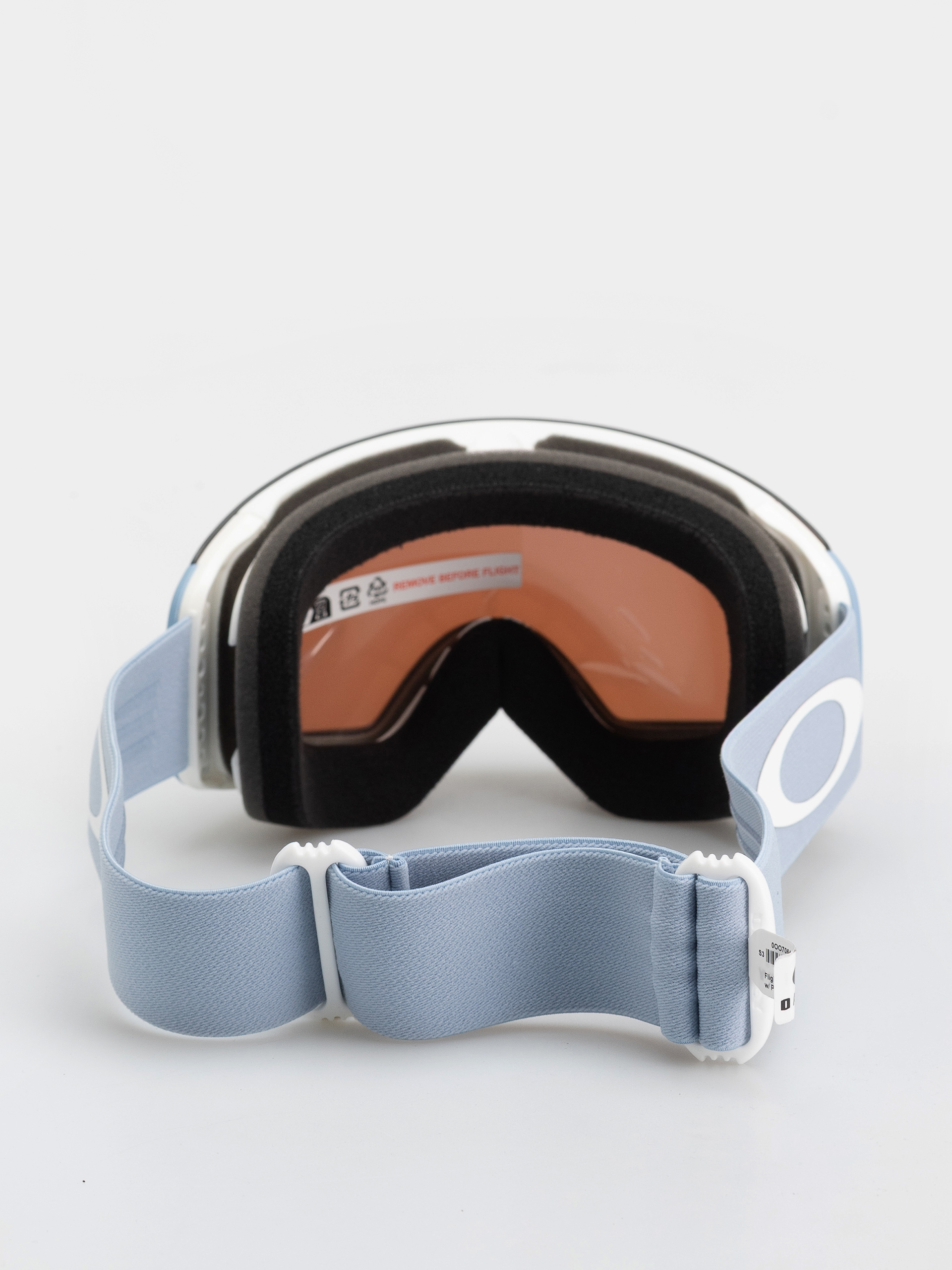 Snowboardové okuliare Oakley Flight Deck M (matte stonewash/prizm sapphire iridium)