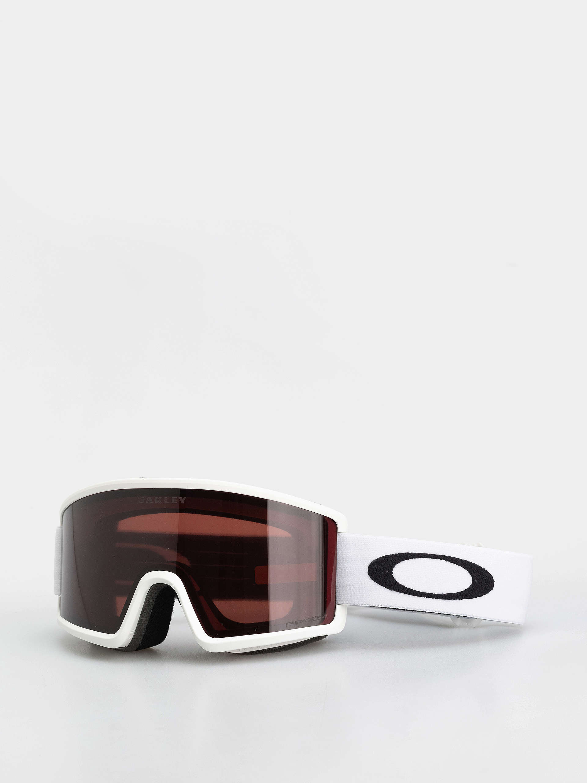 Snowboardové okuliare Oakley Target Line M (matte white/prizm dark grey)
