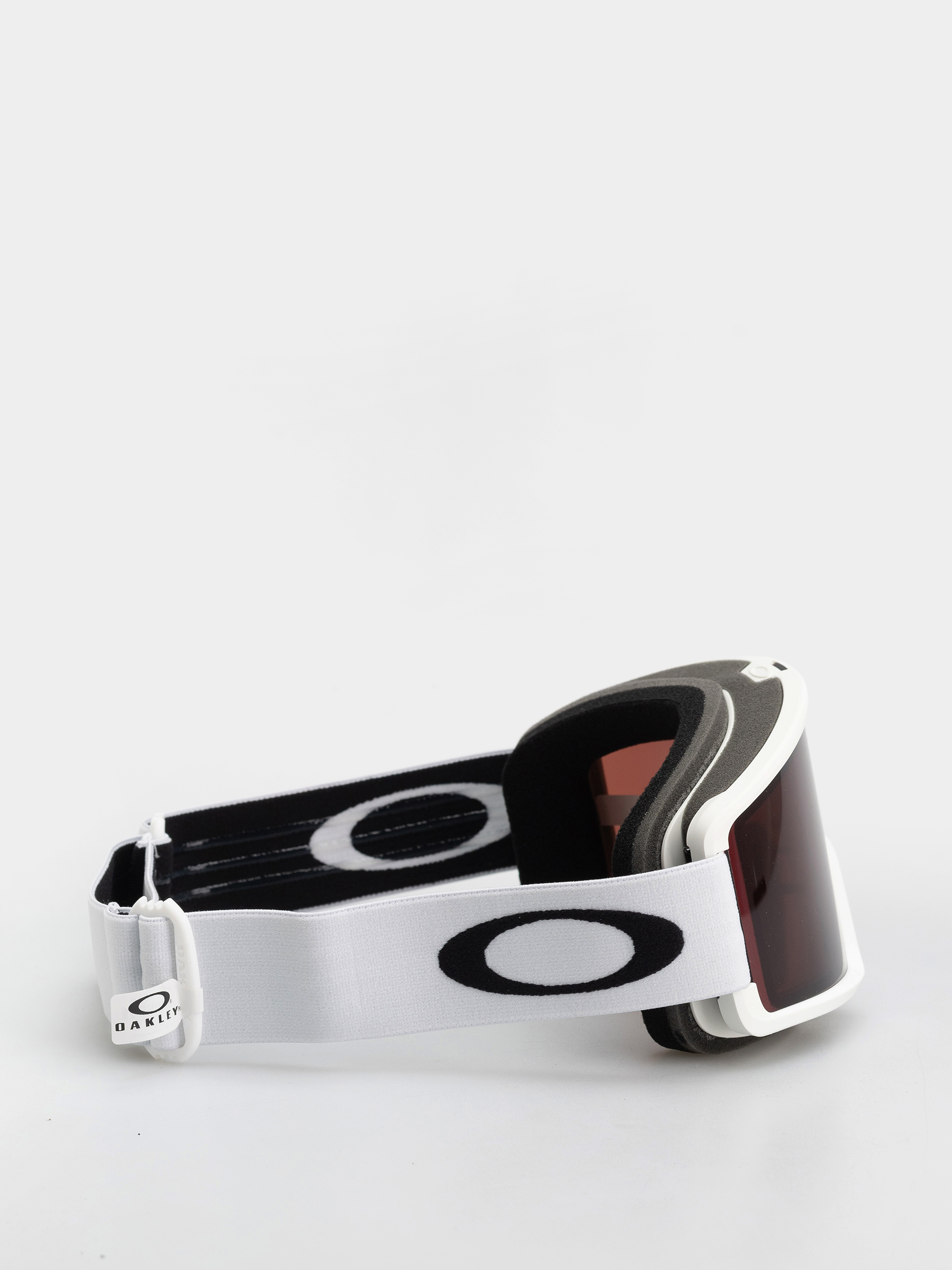 Snowboardové okuliare Oakley Target Line M (matte white/prizm dark grey)