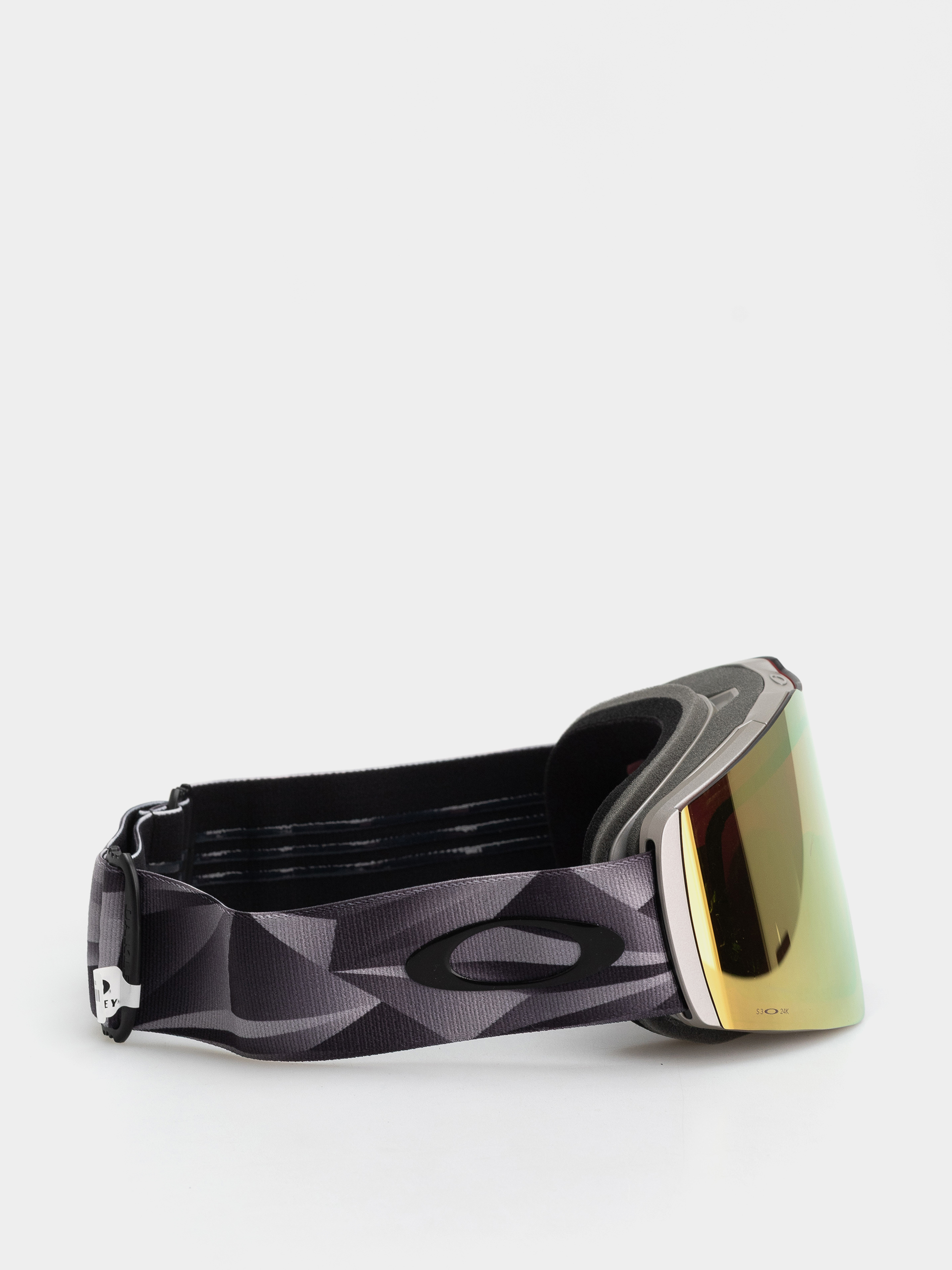 Snowboardové okuliare Oakley Fall Line L (titanium/prizm snow 24k iridium)