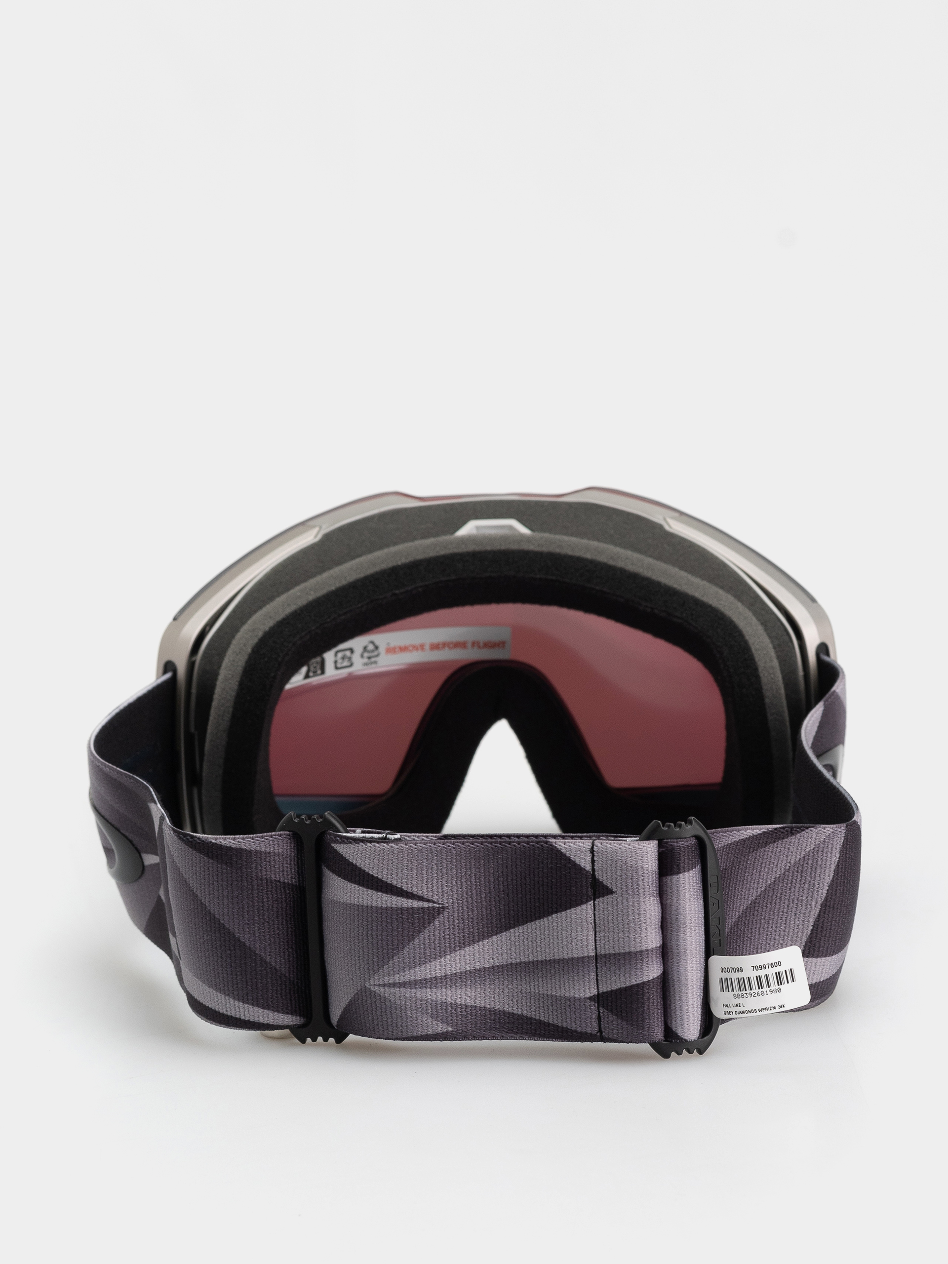 Snowboardové okuliare Oakley Fall Line L (titanium/prizm snow 24k iridium)