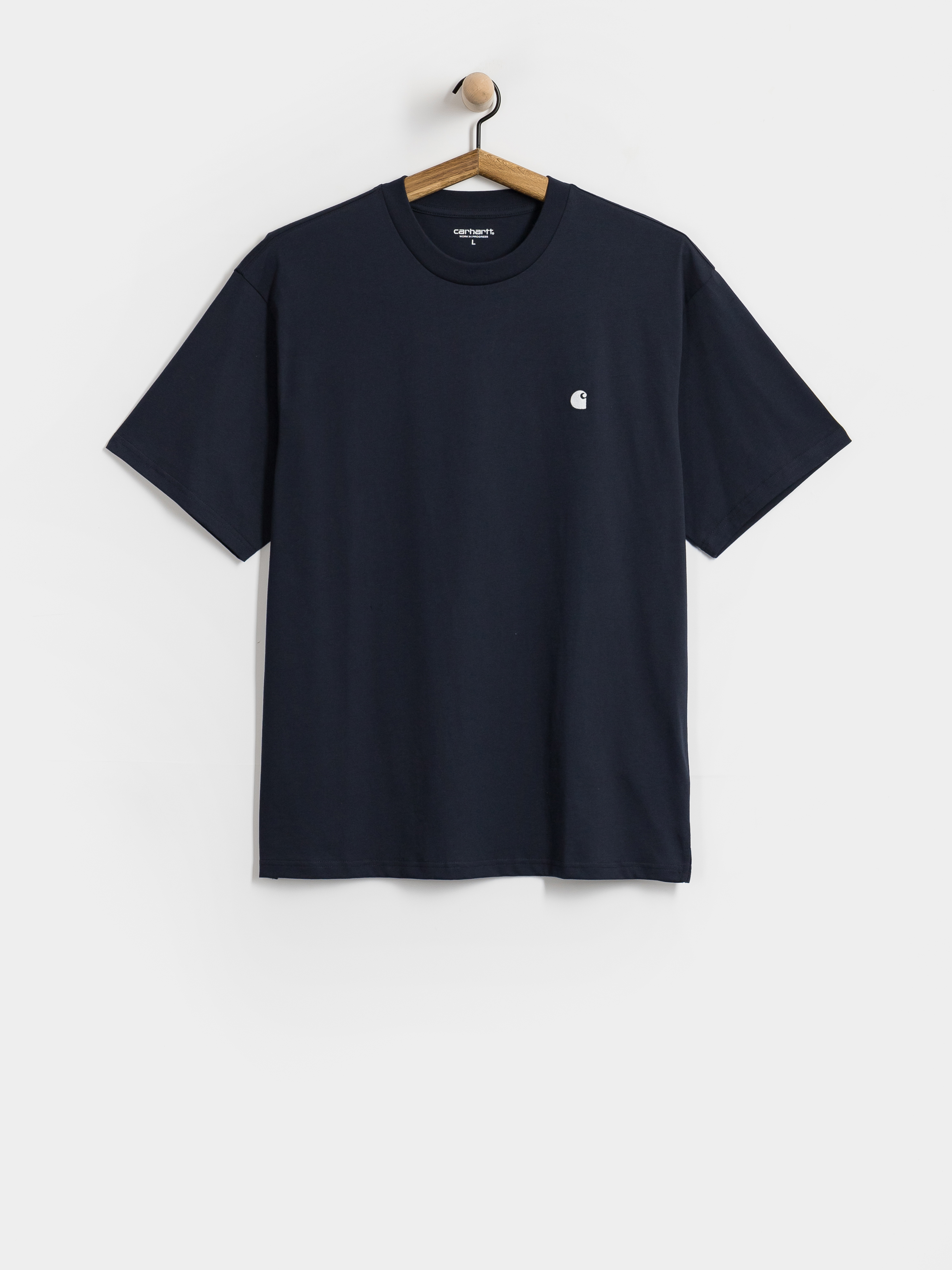 Tričko Carhartt WIP Madison (dark navy/white)