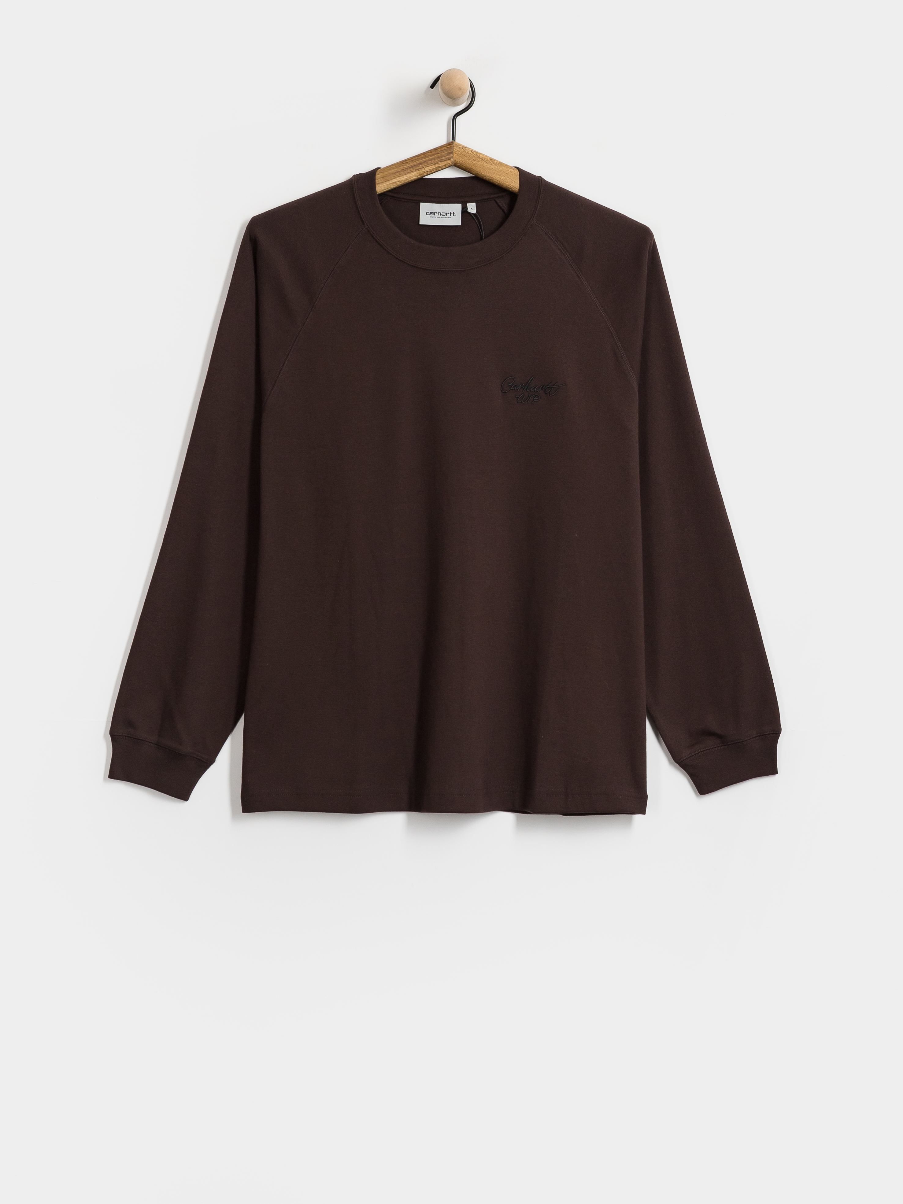 Triko Carhartt WIP Signature Rib (palisander/black)