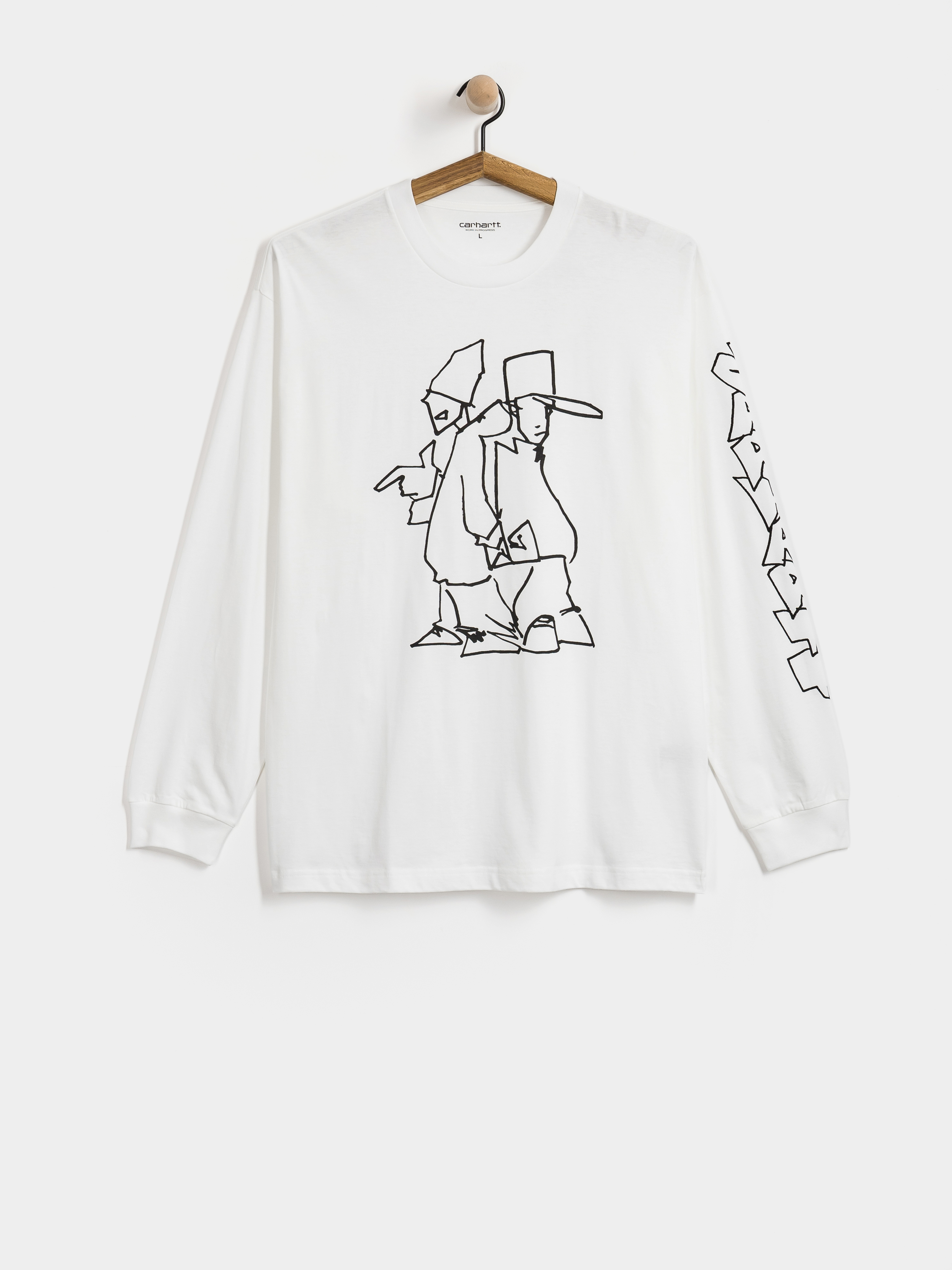 Triko Carhartt WIP Blinkerfluid (white)