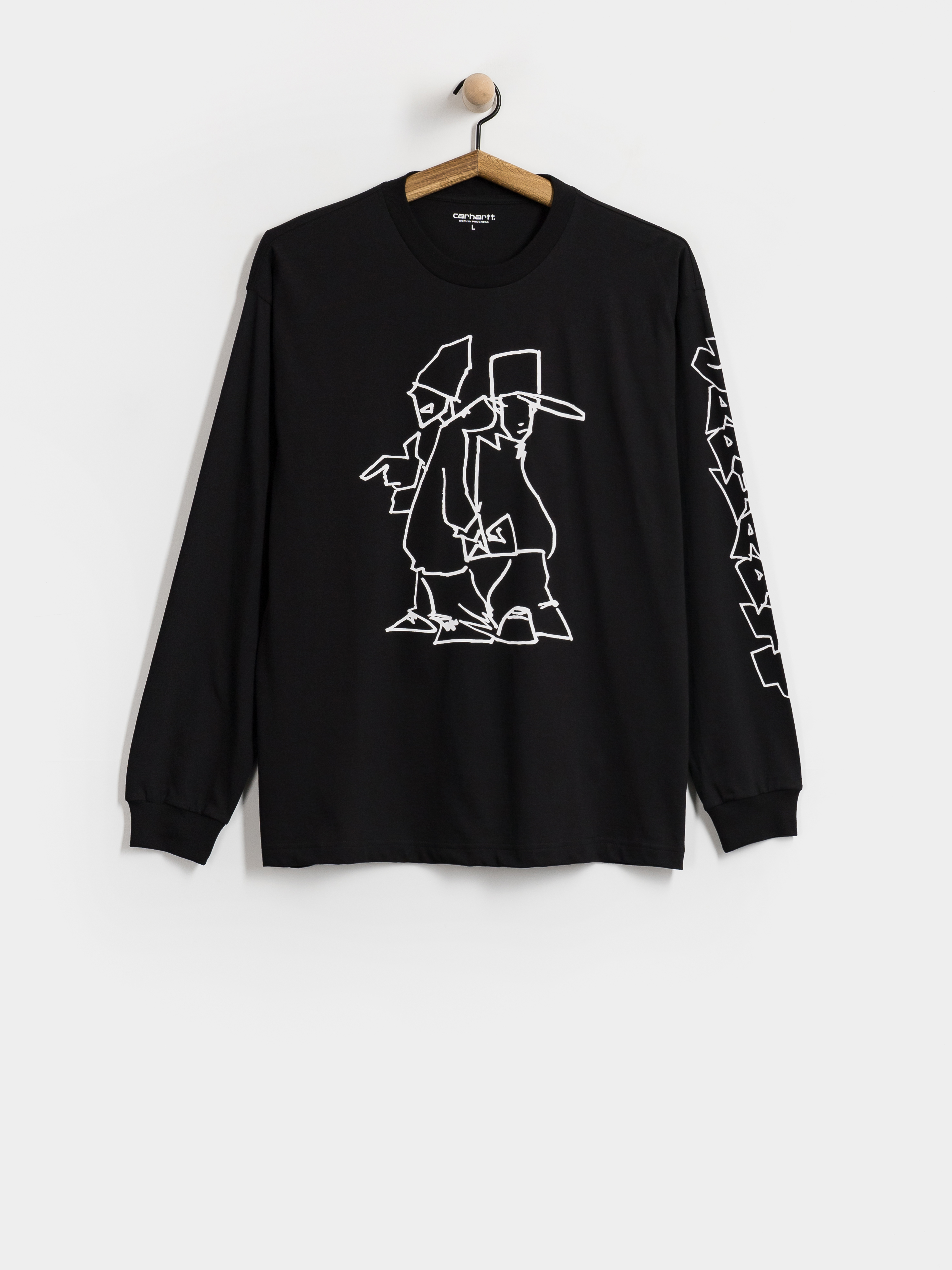 Triko Carhartt WIP Blinkerfluid (black)