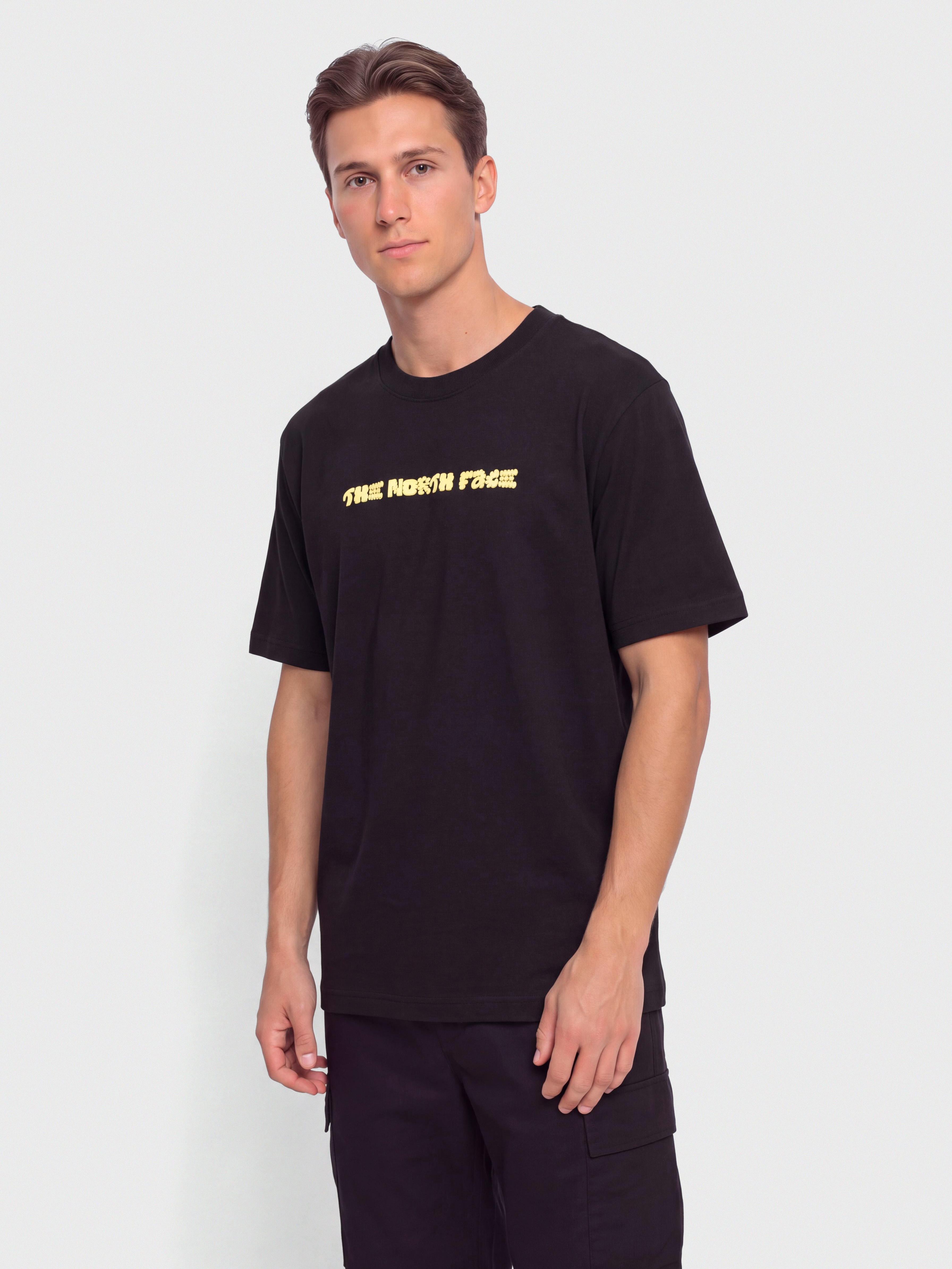 Tričko The North Face Logo Twist Relaxed (tnf black)