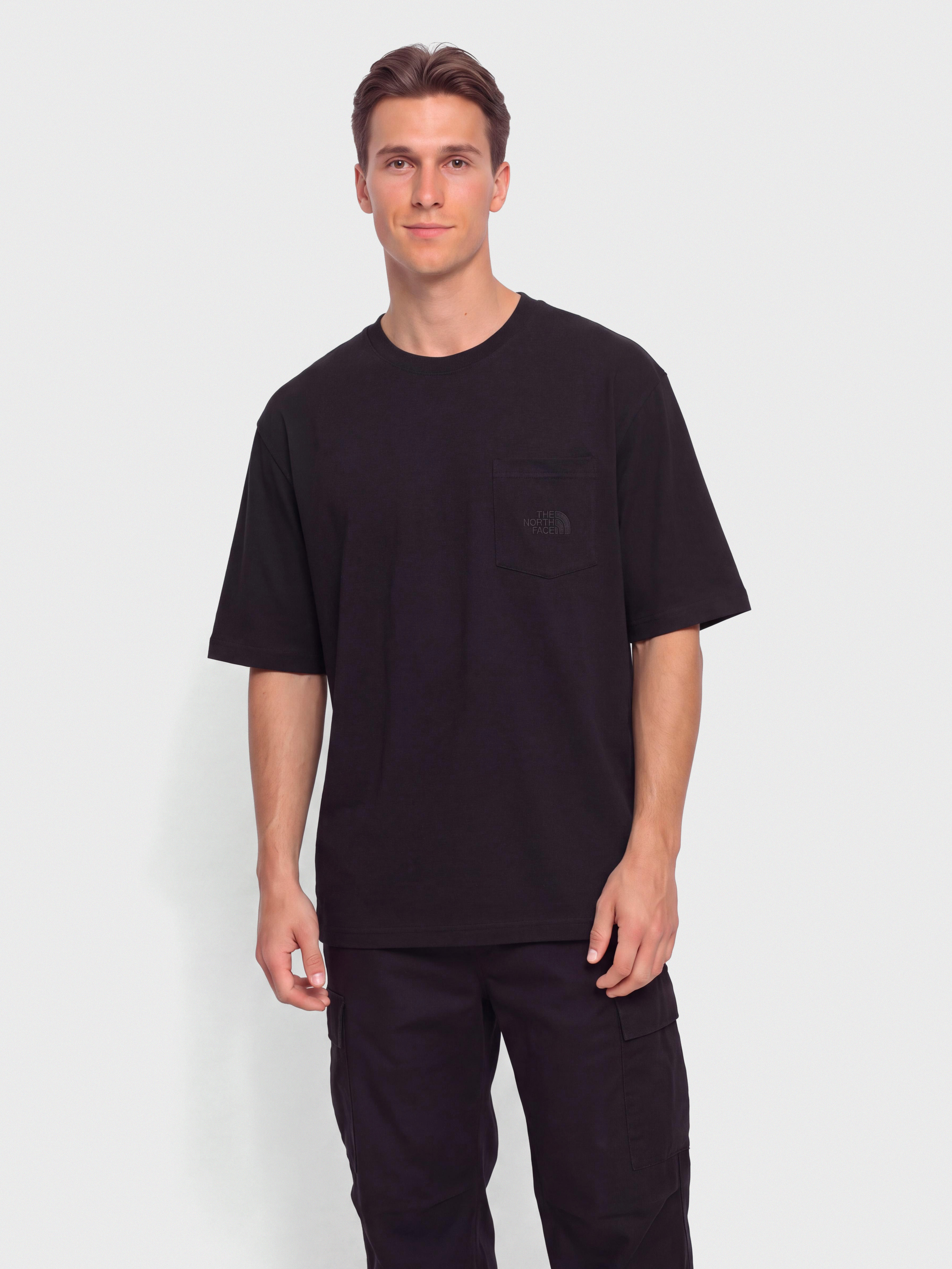 Tričko The North Face Dome Relaxed Pocket (tnf black)