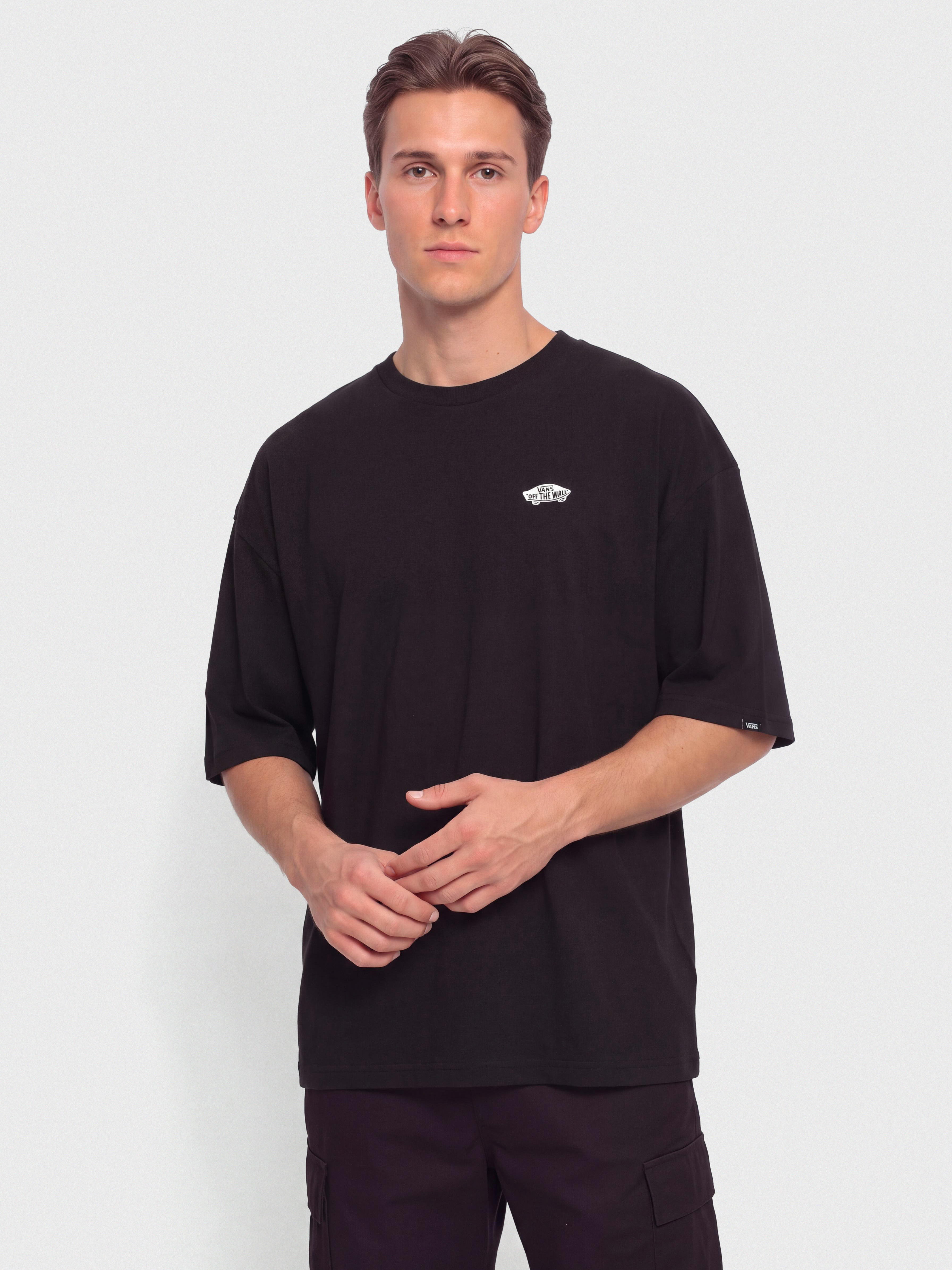 Tričko Vans Style 76 II Loose (black/white)