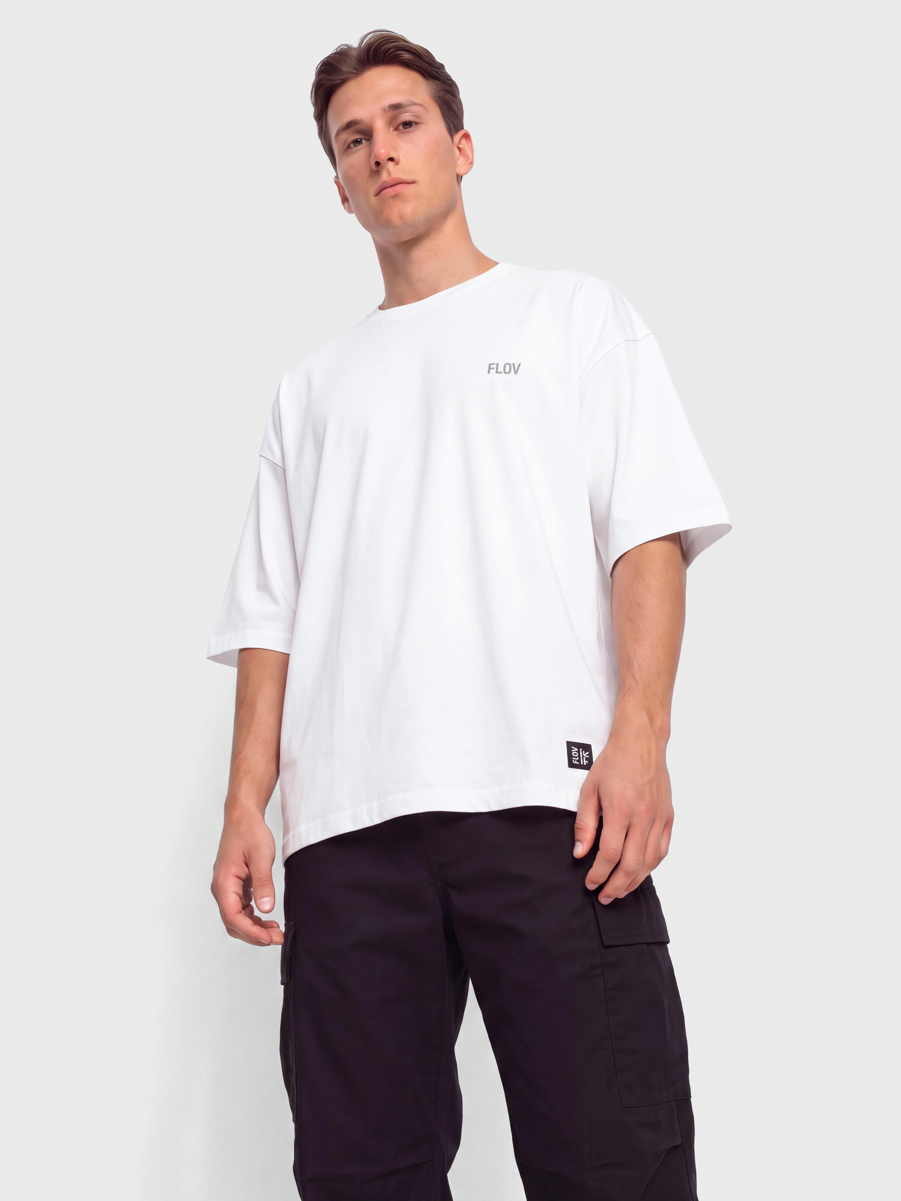 Tričko FLOV Birken Relaxed (white)
