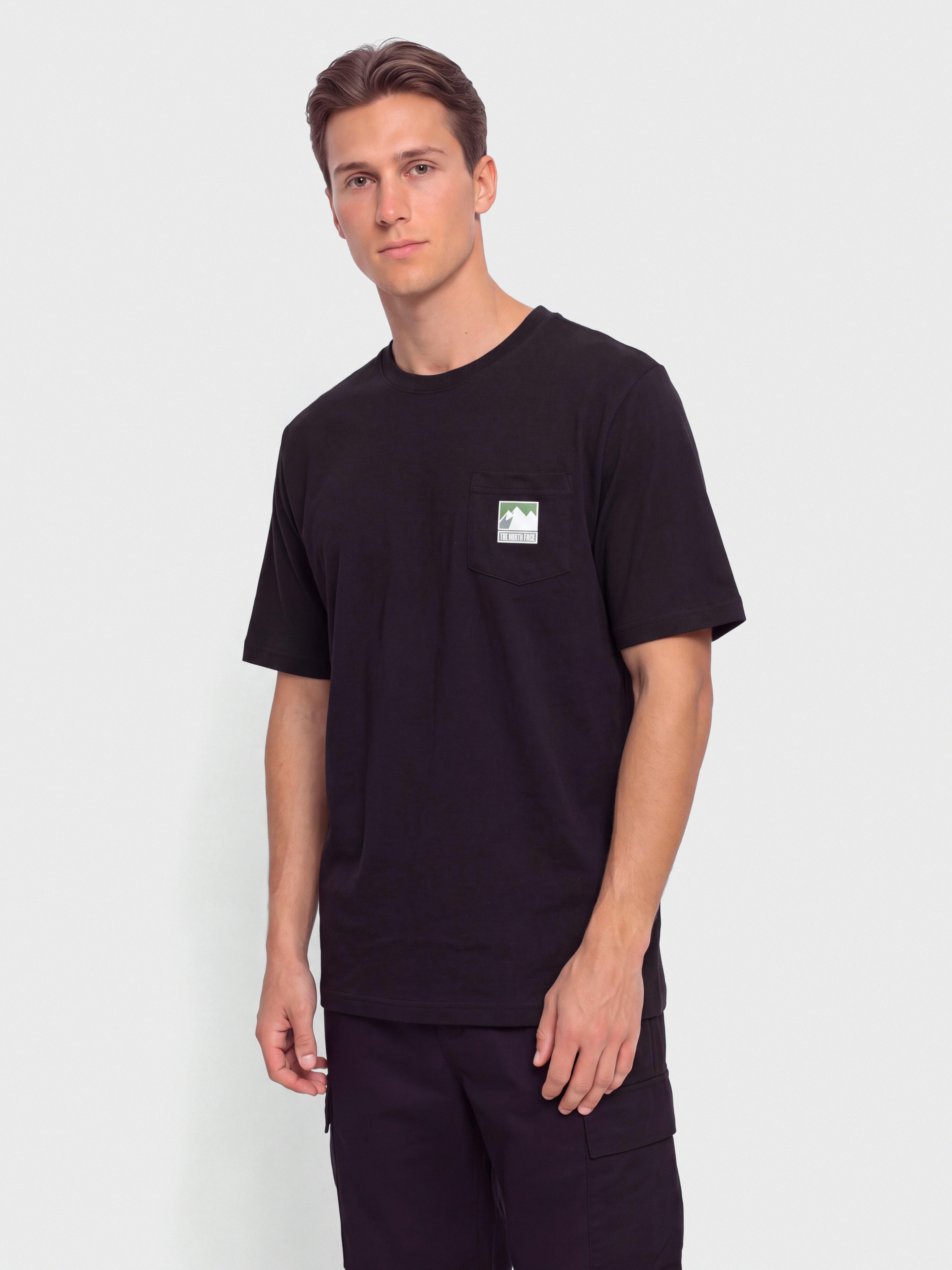 Tričko The North Face Mountain Logo Relaxed (tnf black)