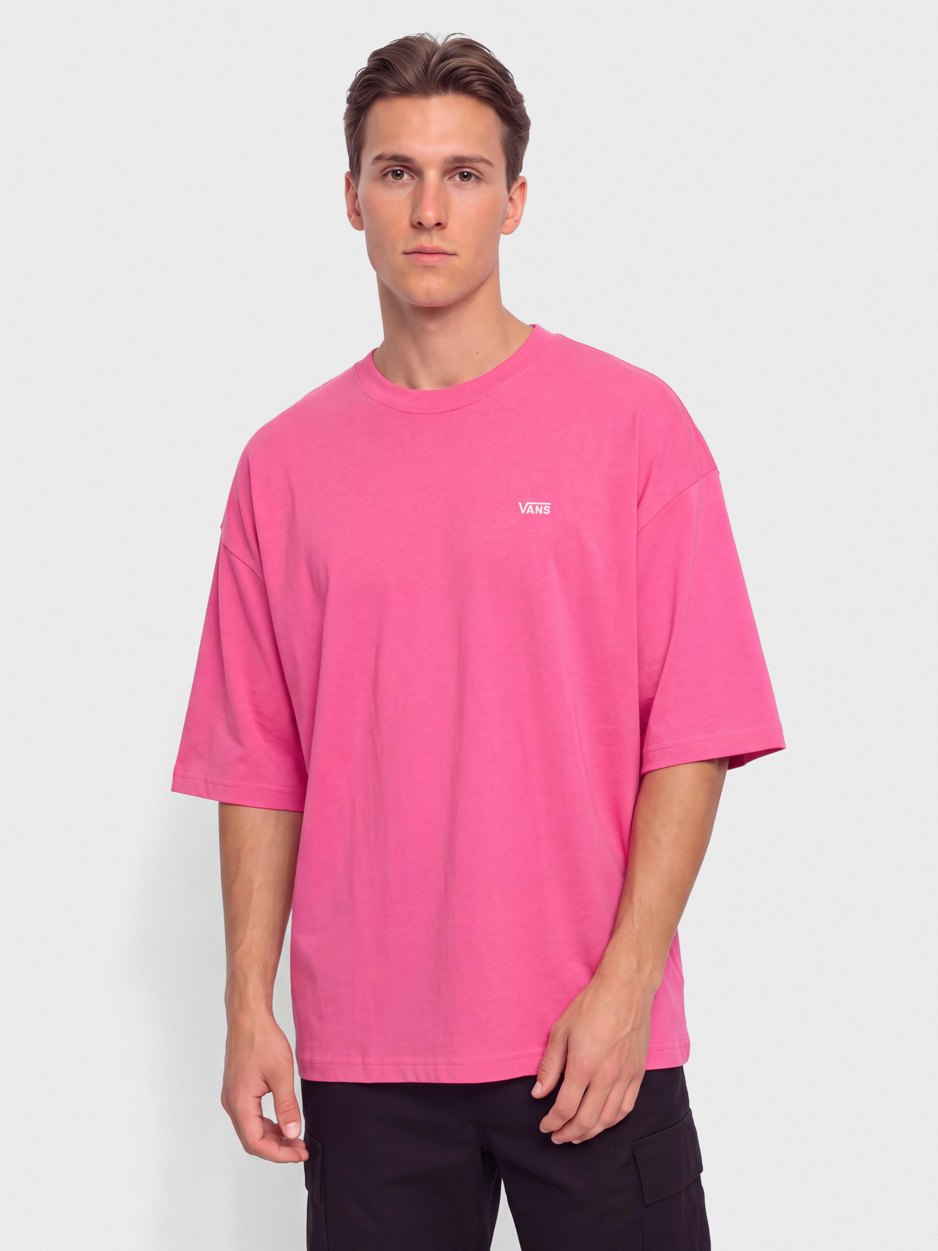 Tričko Vans Left Chest II Loose (pink velvet)