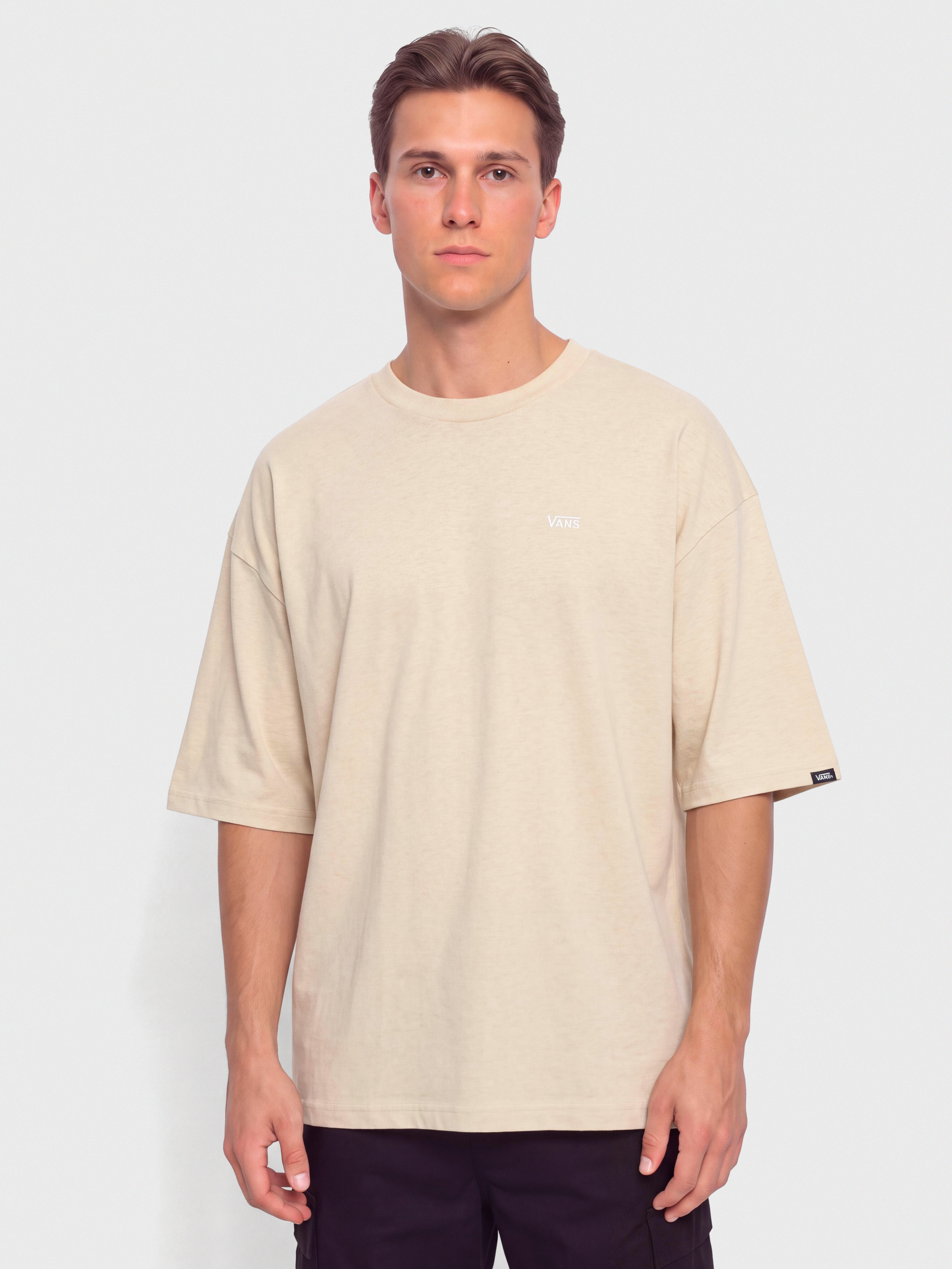 Tričko Vans Left Chest II Loose (oatmeal)