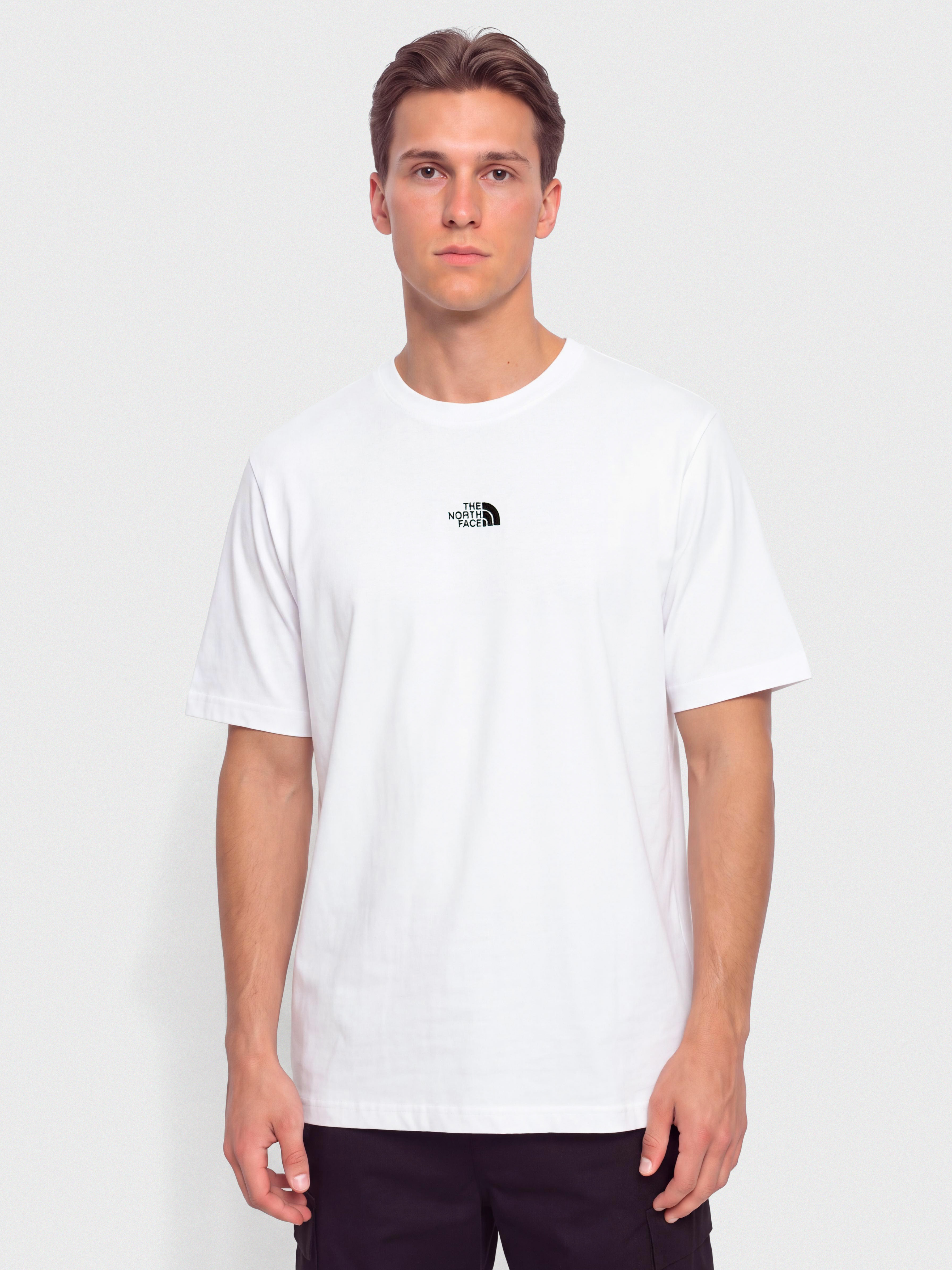 Tričko The North Face Essential Center Logo Relaxed (tnf white)