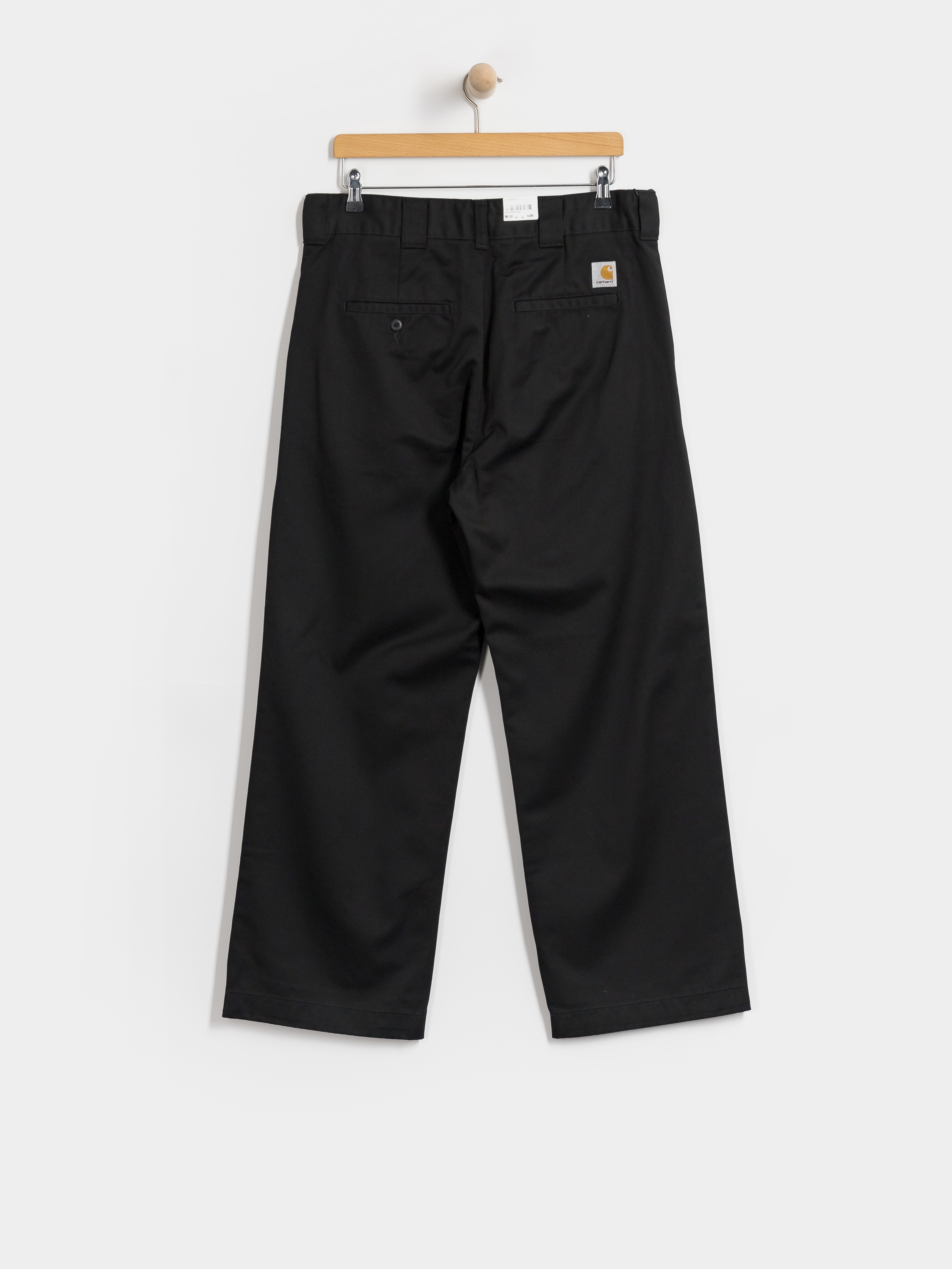 Nohavice Carhartt WIP OG Master (black/rinsed)