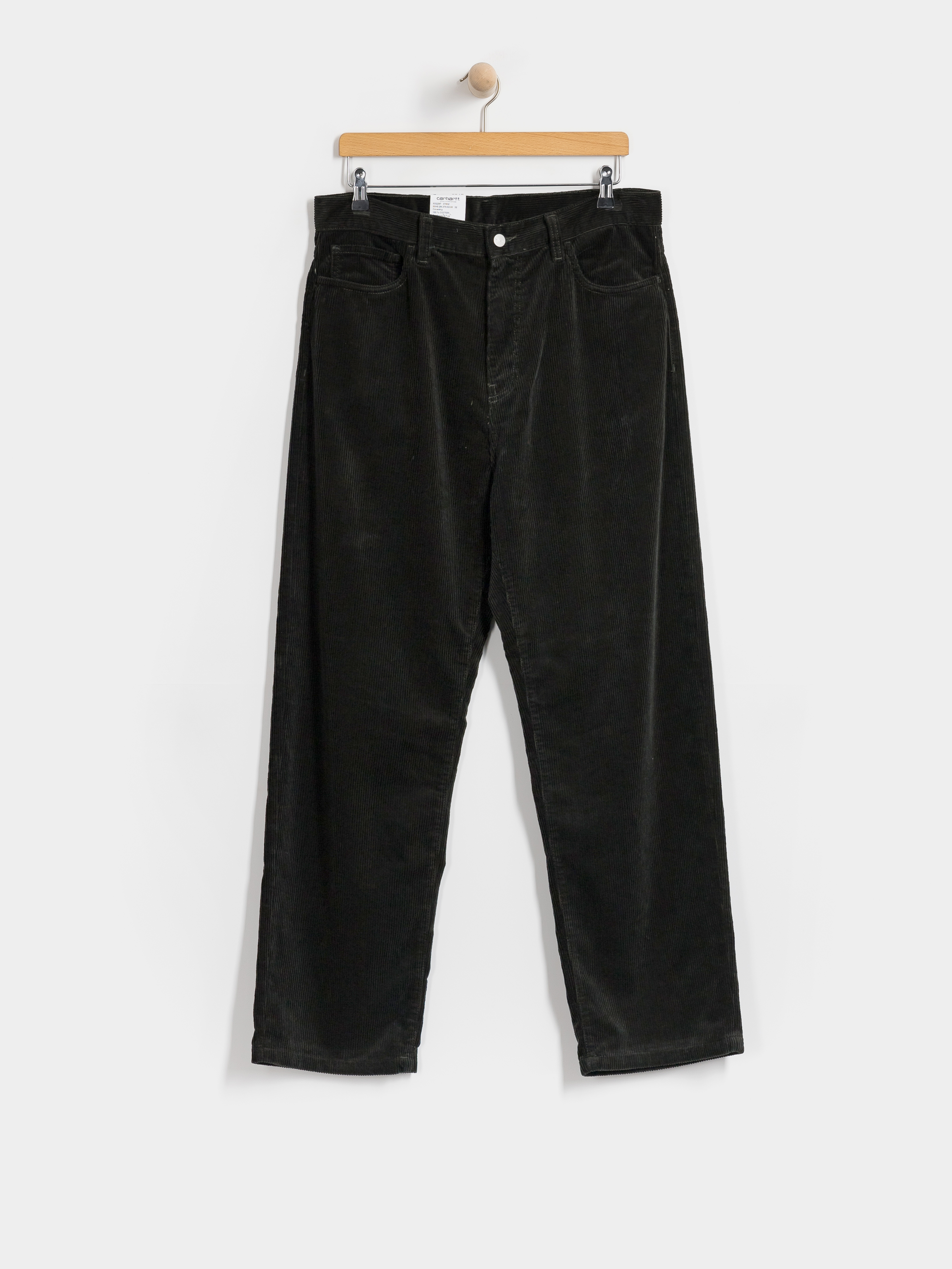 Nohavice Carhartt WIP Landon (raven/rinsed)