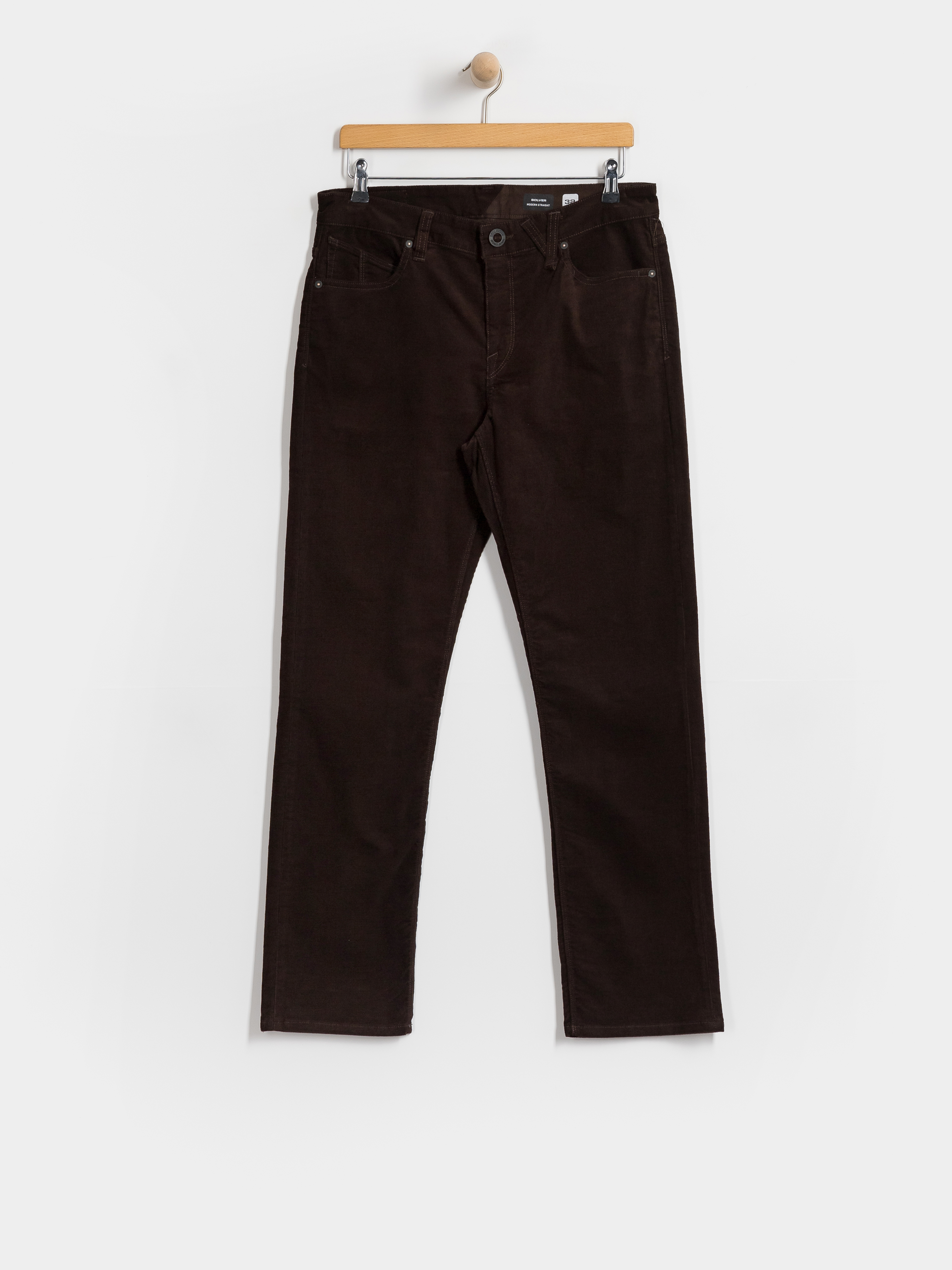 Nohavice Volcom Solver 5 Pocket Cord (cacao)