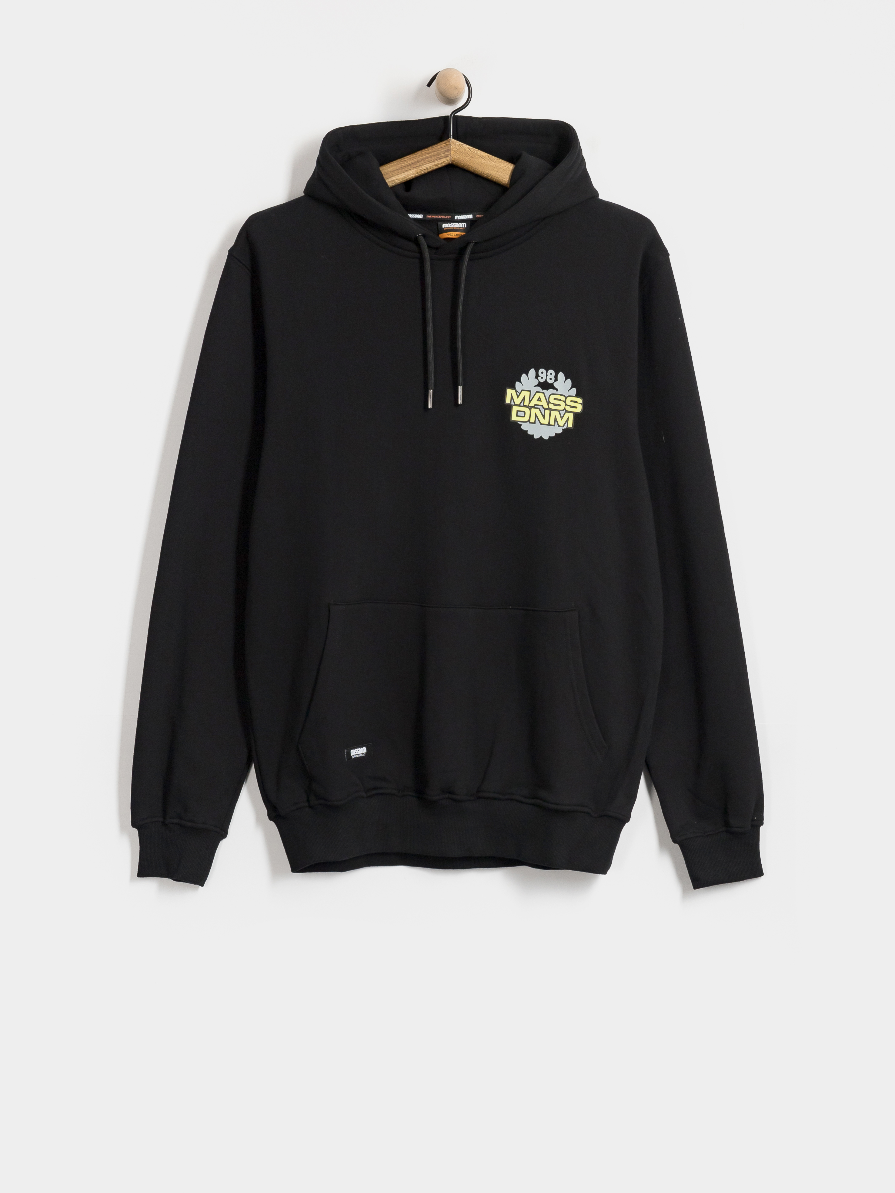 Mikina s kapucňou MassDnm Hands Up HD (black)