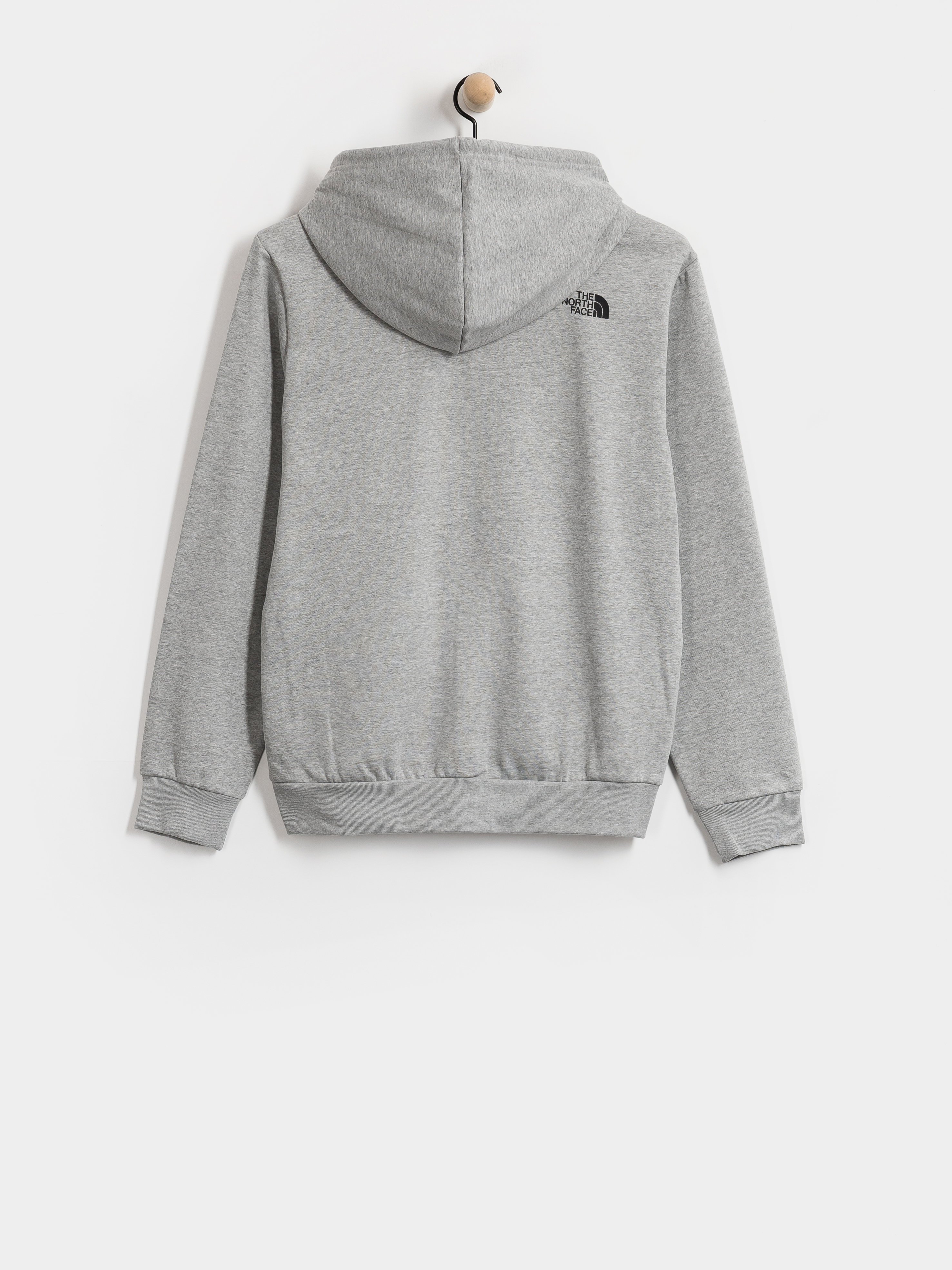 Mikina s kapucňou The North Face Evo Box ZHD (tnf pale grey heather)