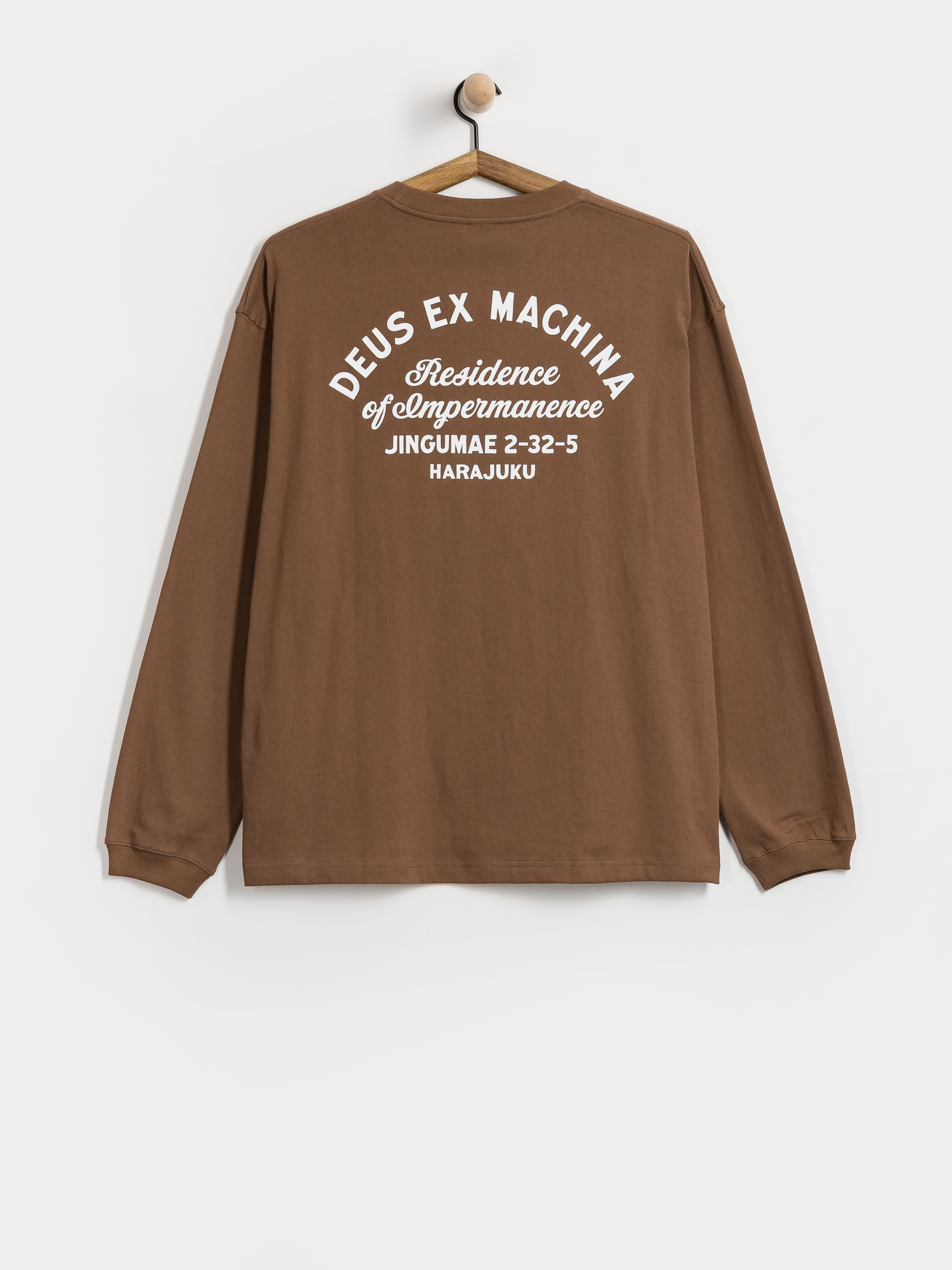 Triko Deus Ex Machina Harajuku Sign (bison brown)