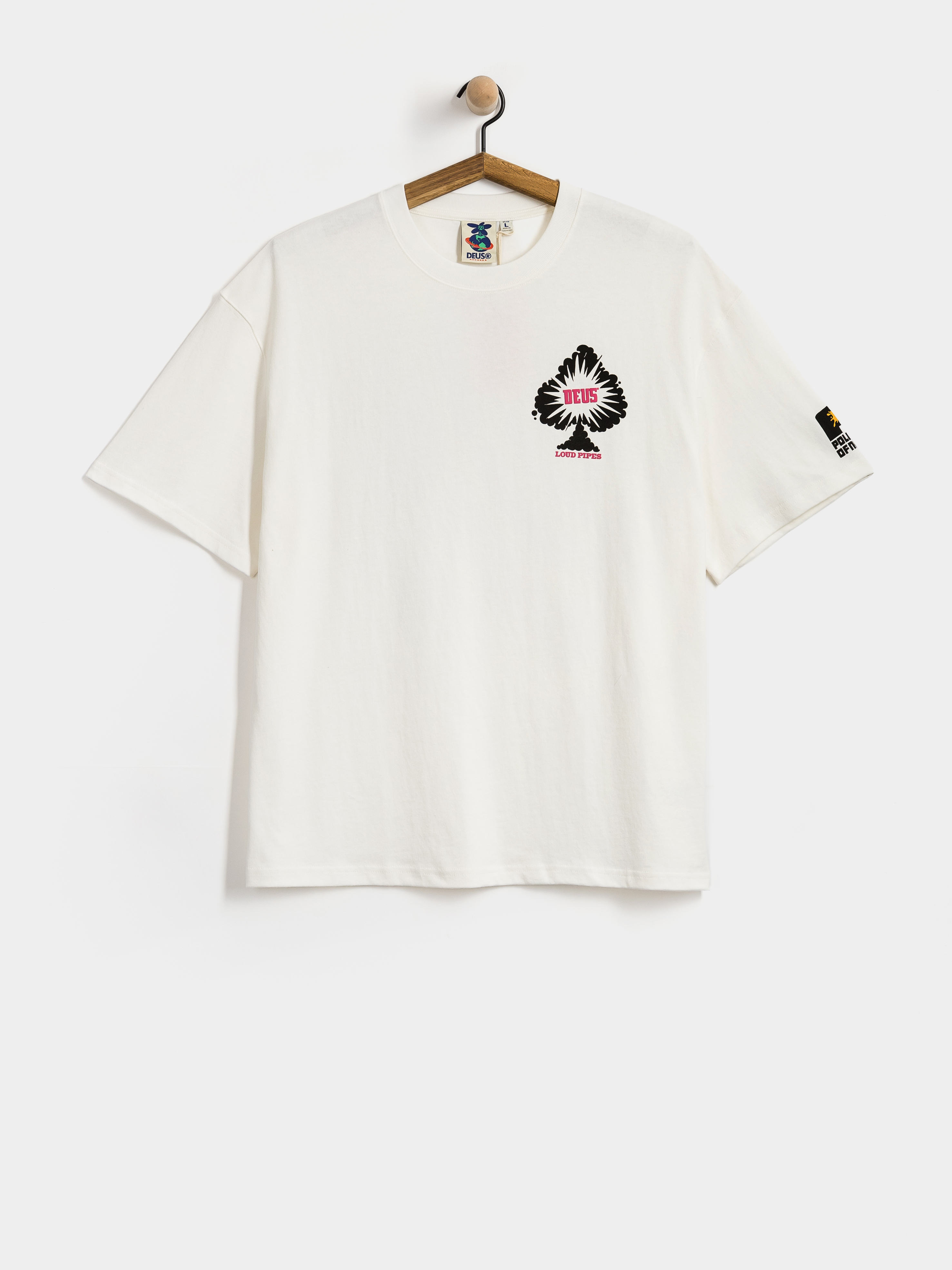 Tričko Deus Ex Machina Turpentine Os (vintage white)