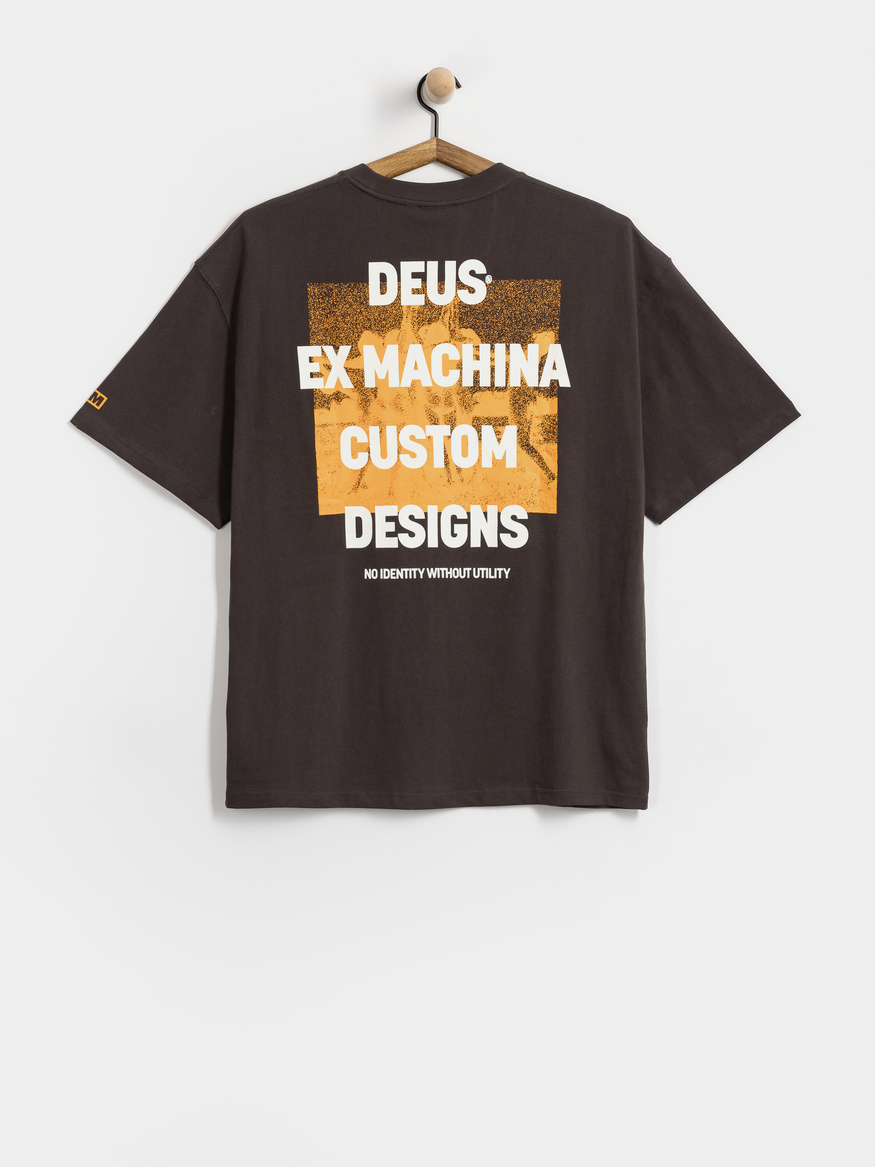 Tričko Deus Ex Machina Utility Os (anthracite grey)