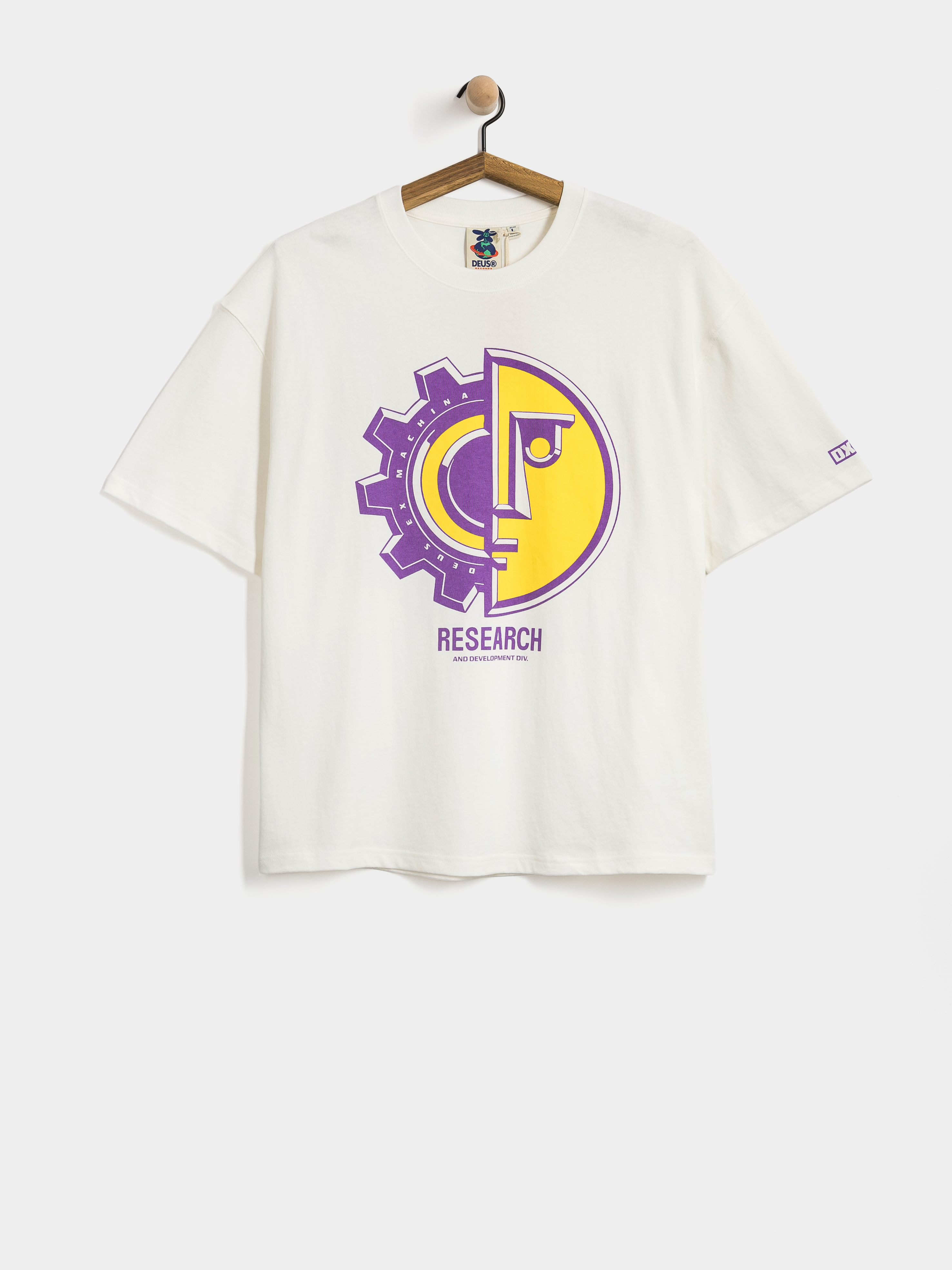 Tričko Deus Ex Machina Utility Os (vintage white)