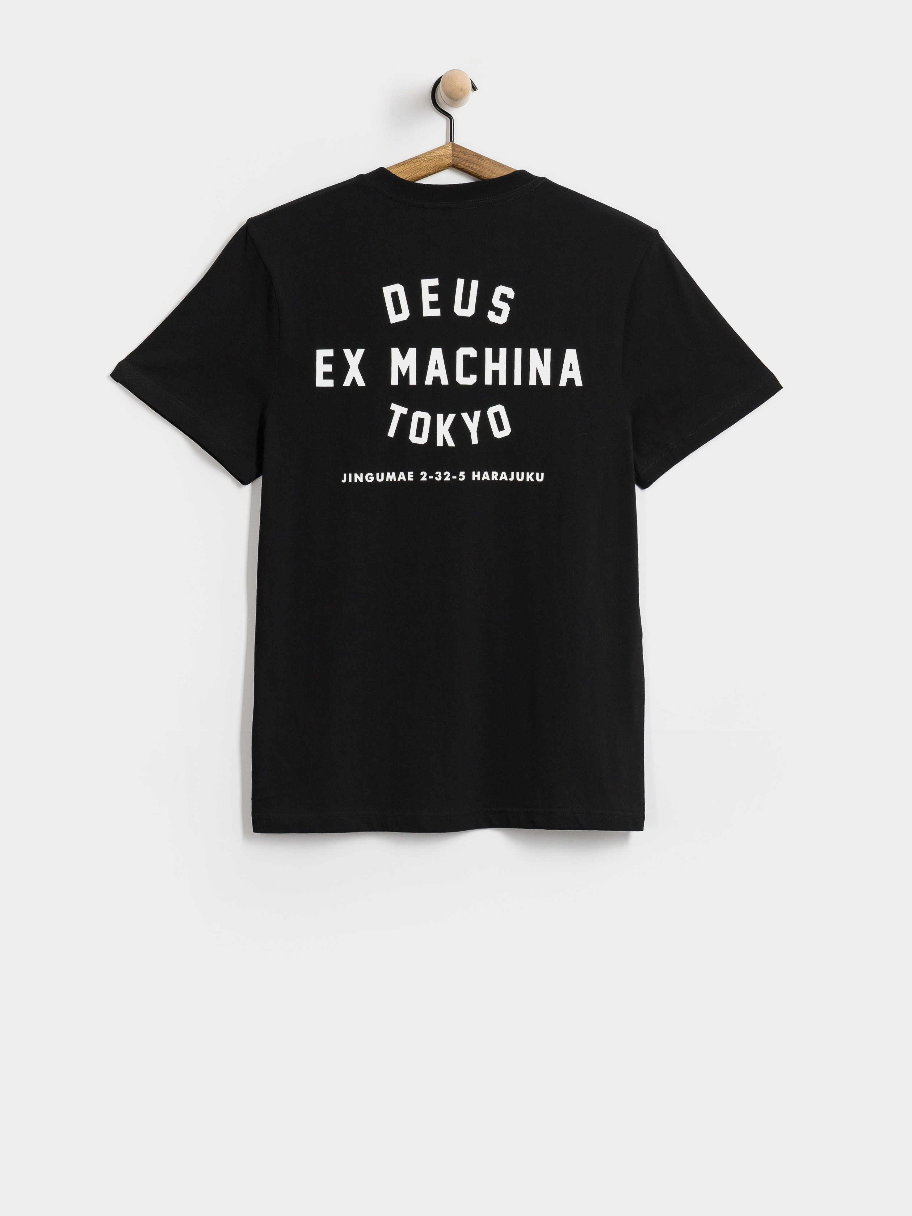 Tričko Deus Ex Machina Harajuku Helmet (black)