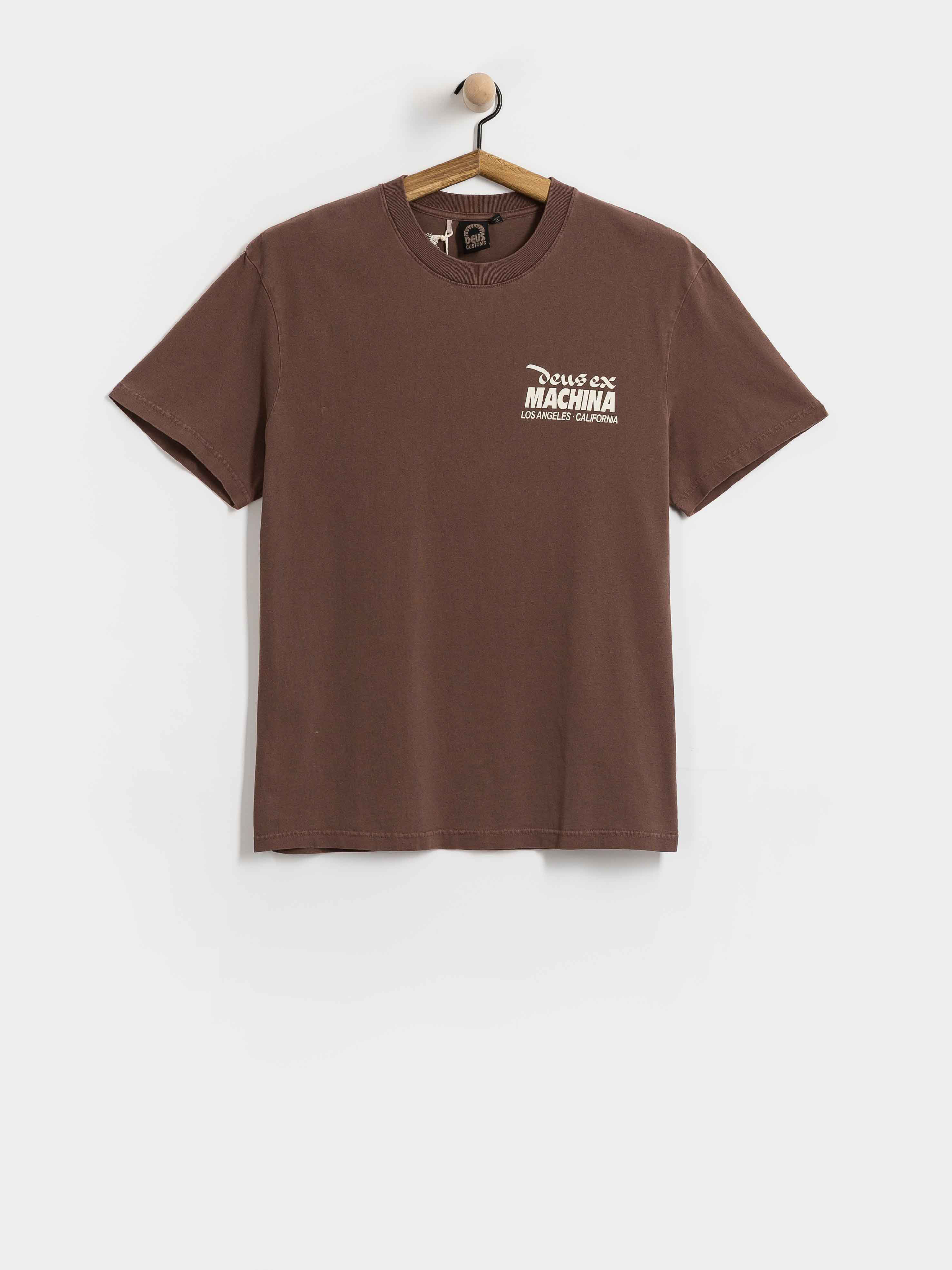 Tričko Deus Ex Machina Primo (brown)