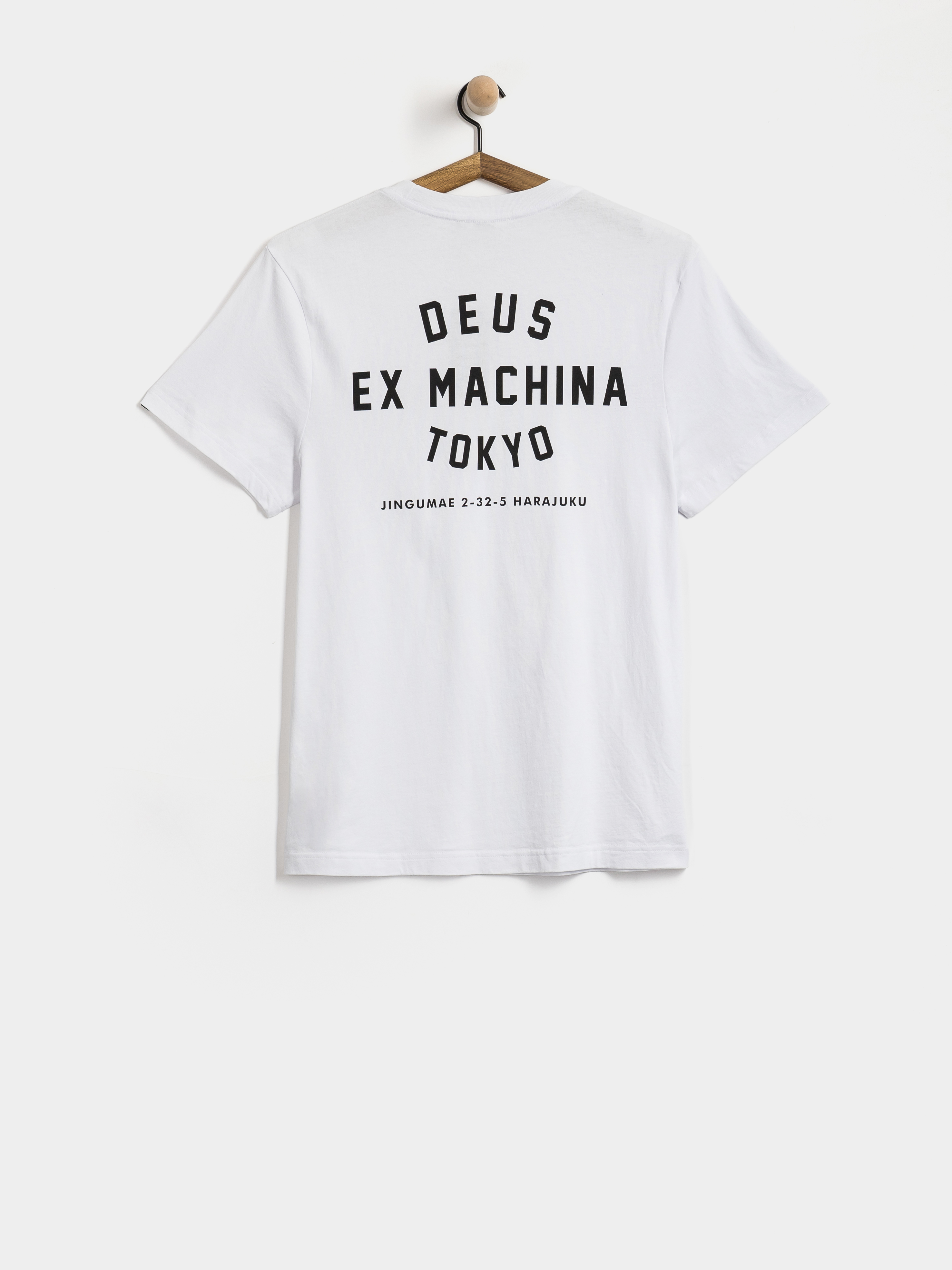 Tričko Deus Ex Machina Harajuku Helmet (white)