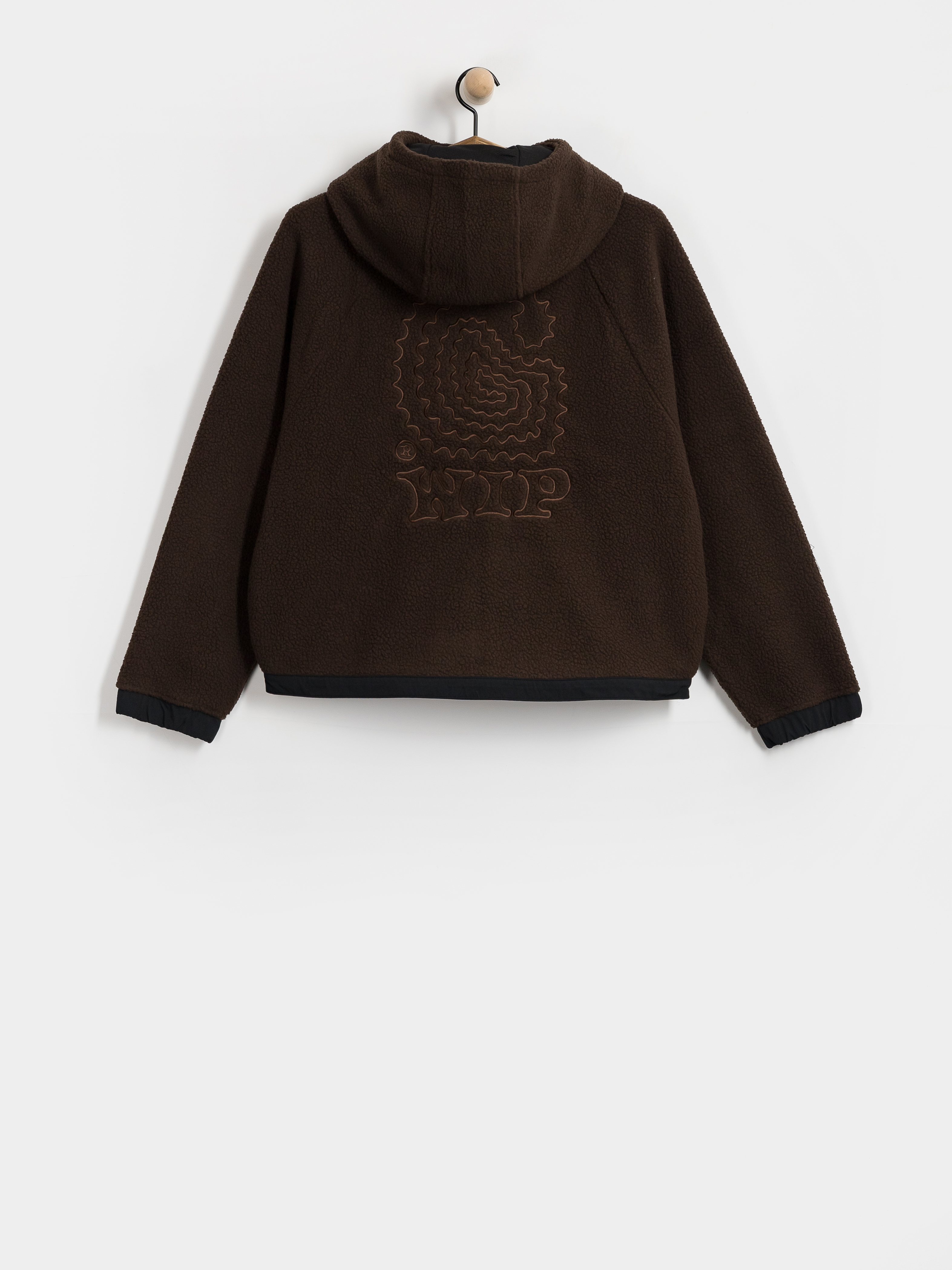 Dámsky Flísová mikina Carhartt WIP Hooded Limn C (tobacco/brown)