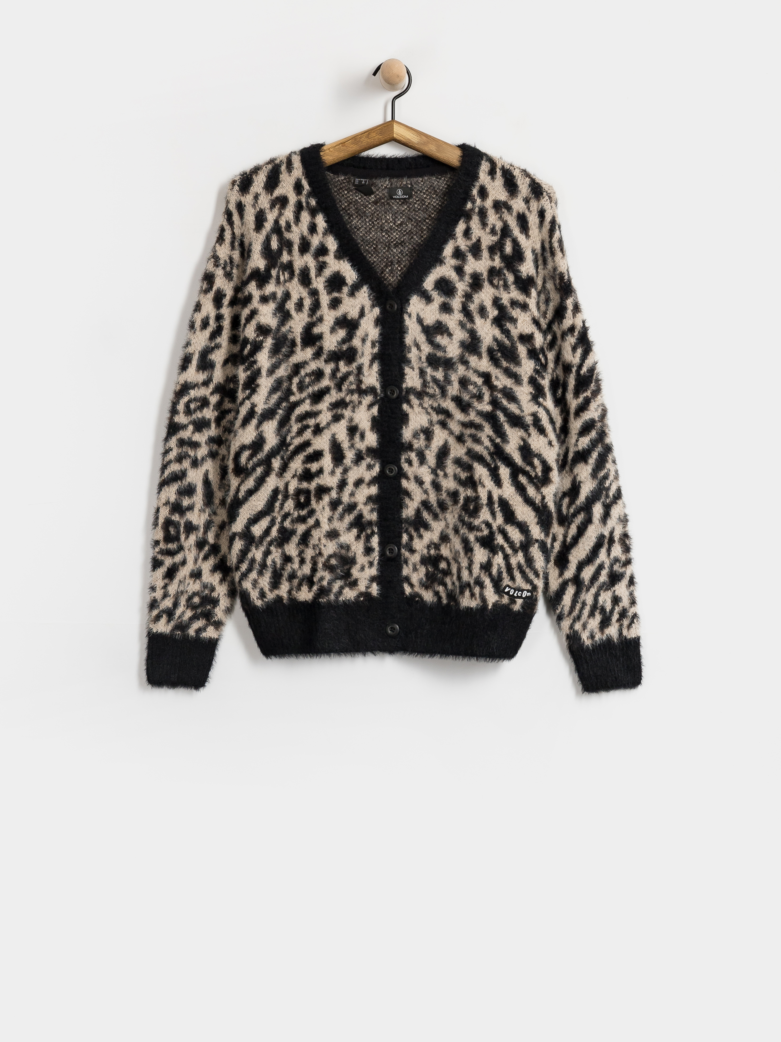 Sveter Volcom Tigardi Cardigan Wmn (animal print)