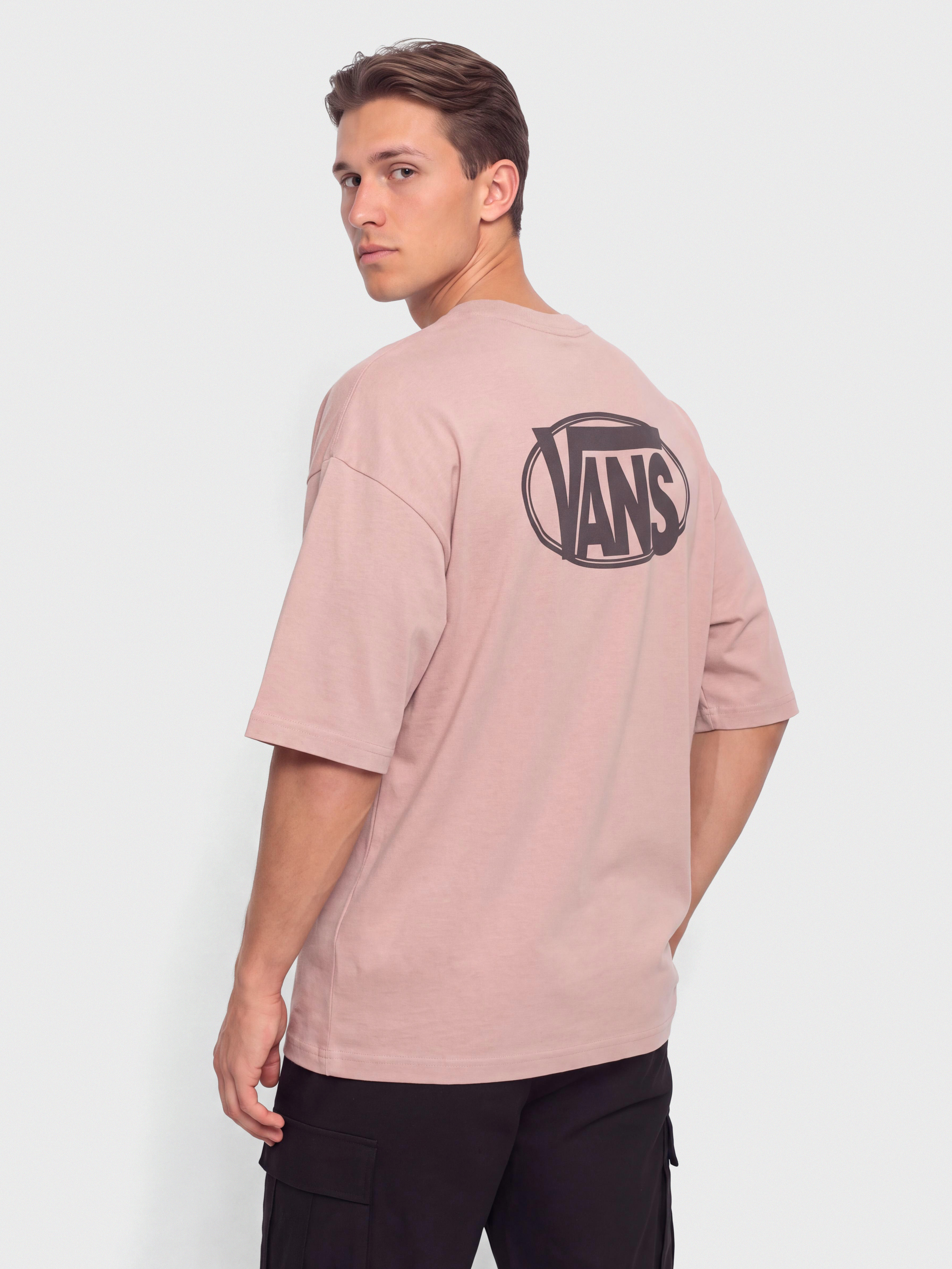 Triu010dko Vans Oval Logo Loose (misty mauve)
