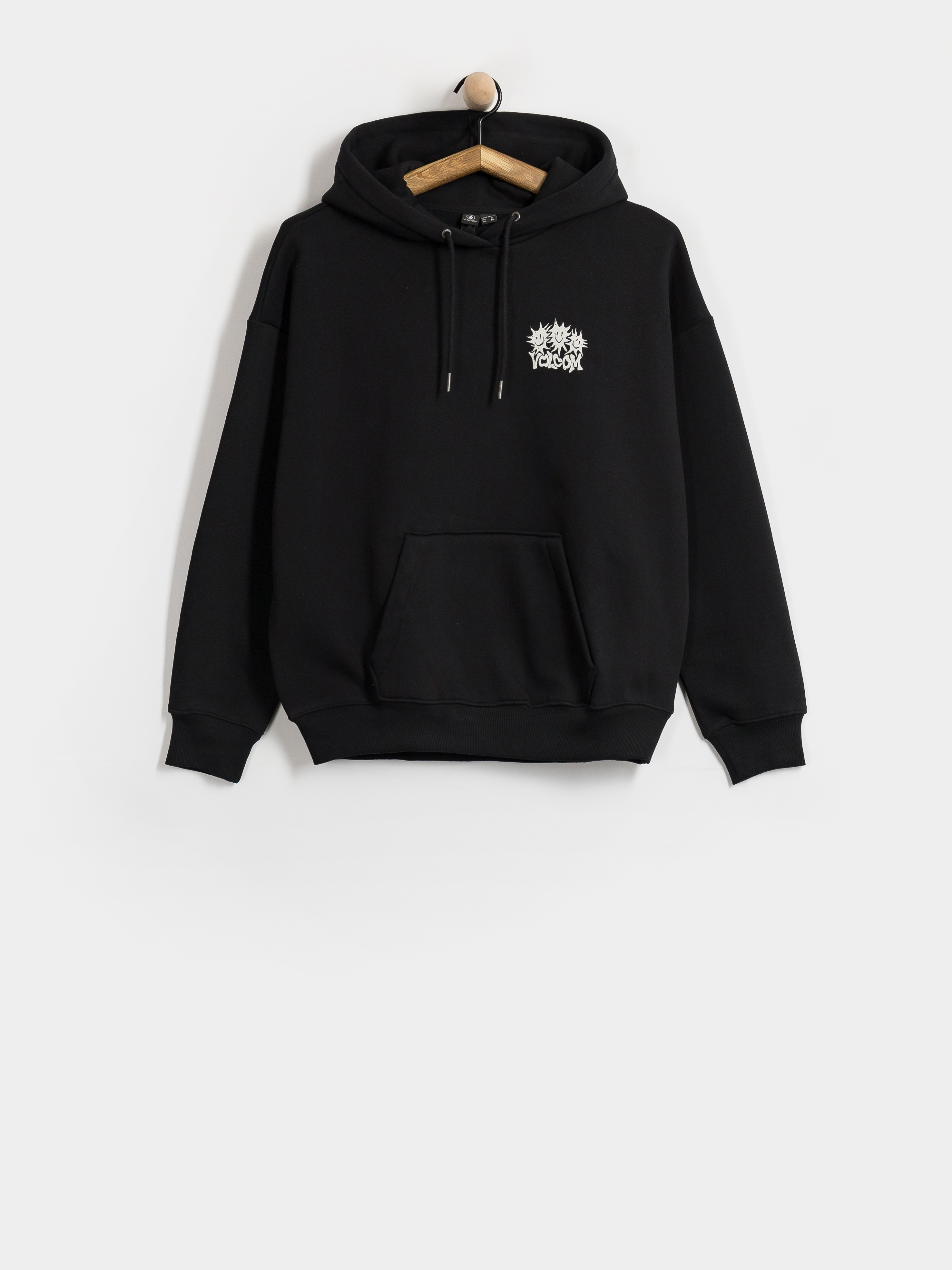 Mikina s kapucňou Volcom Moove On HD Wmn (vintage black)