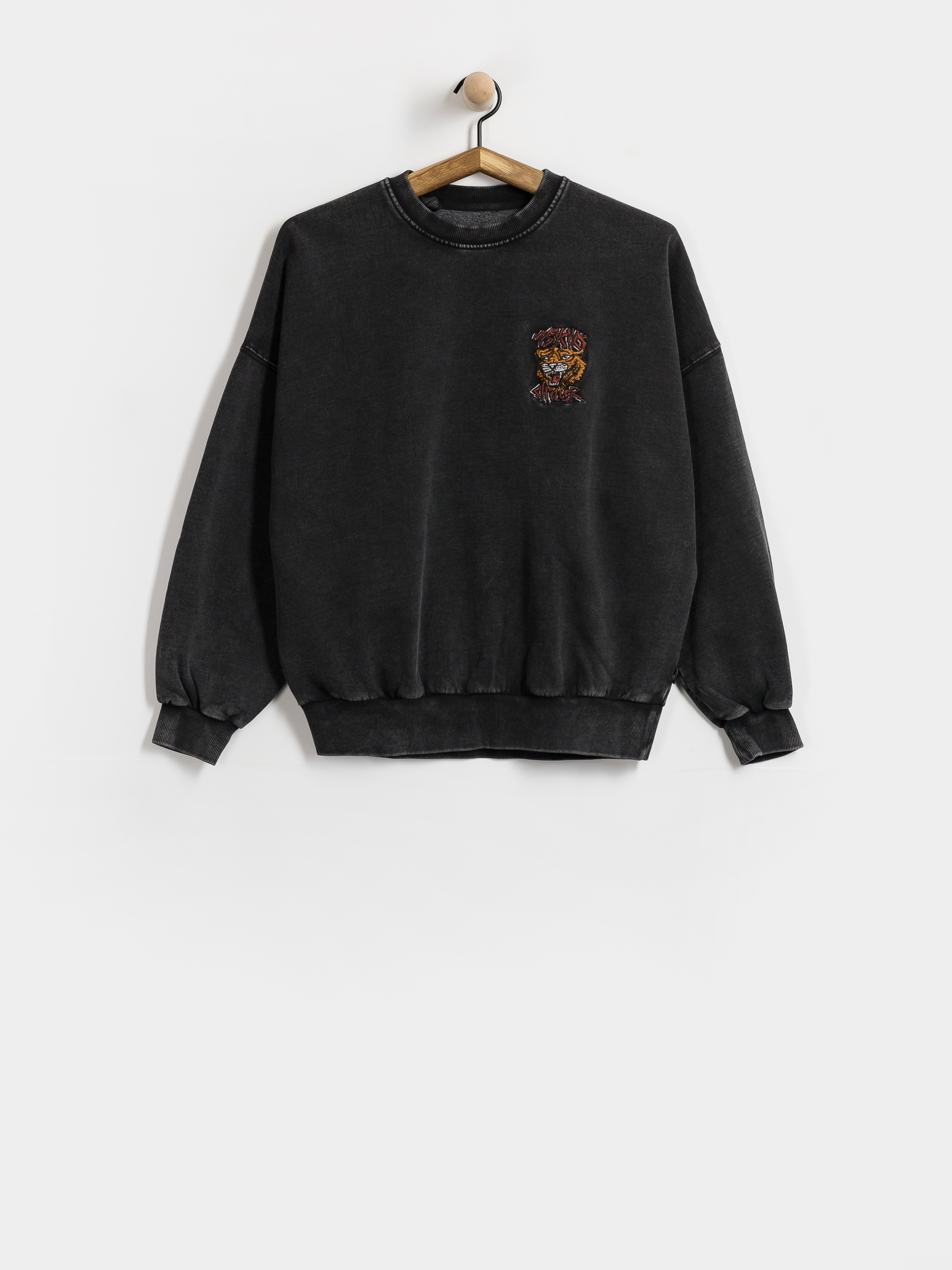 Mikina Volcom Fa Ozzy Crew Wmn (vintage black)
