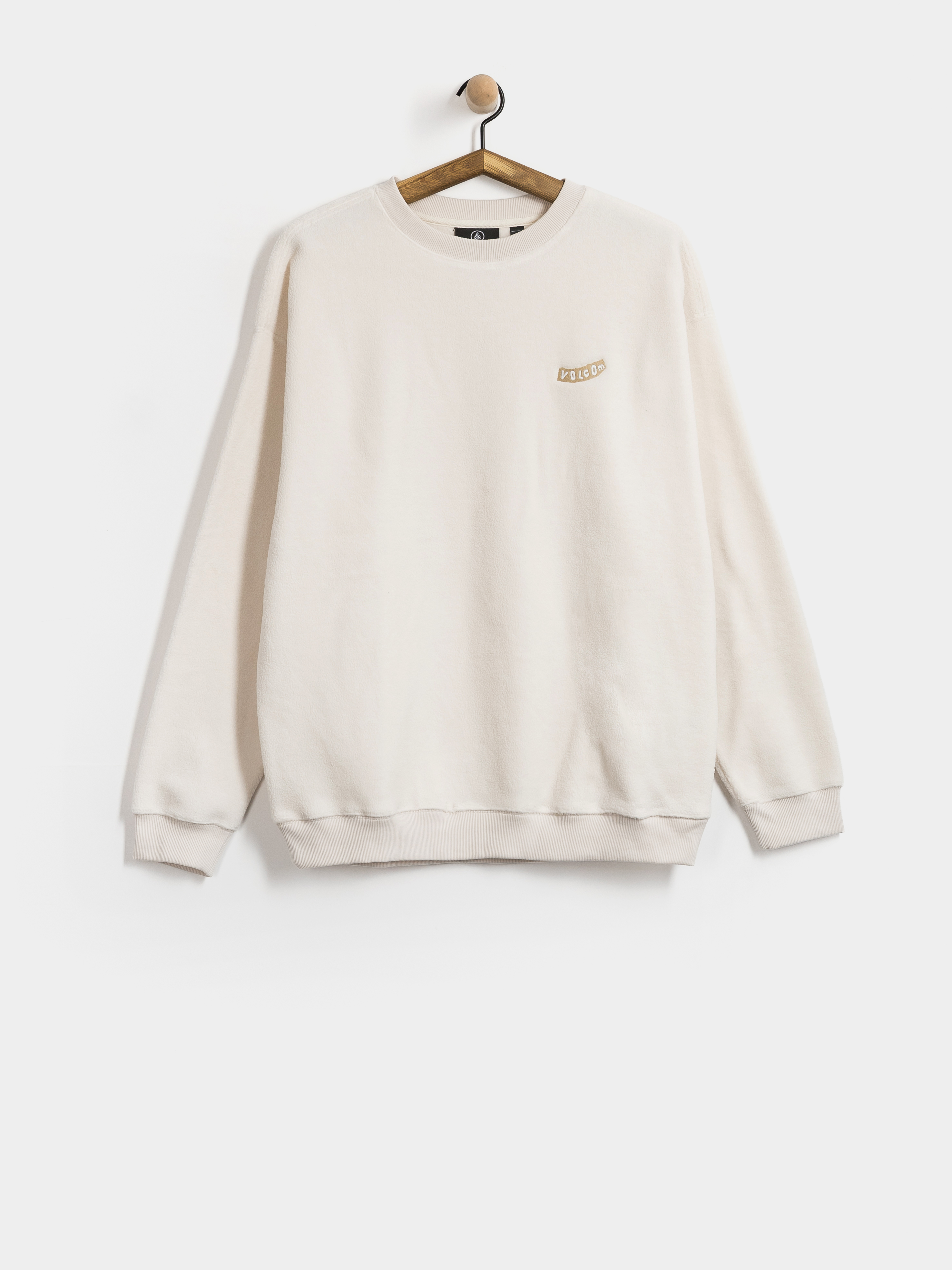 Mikina Volcom Too Kool Lse Crew (dirty white)