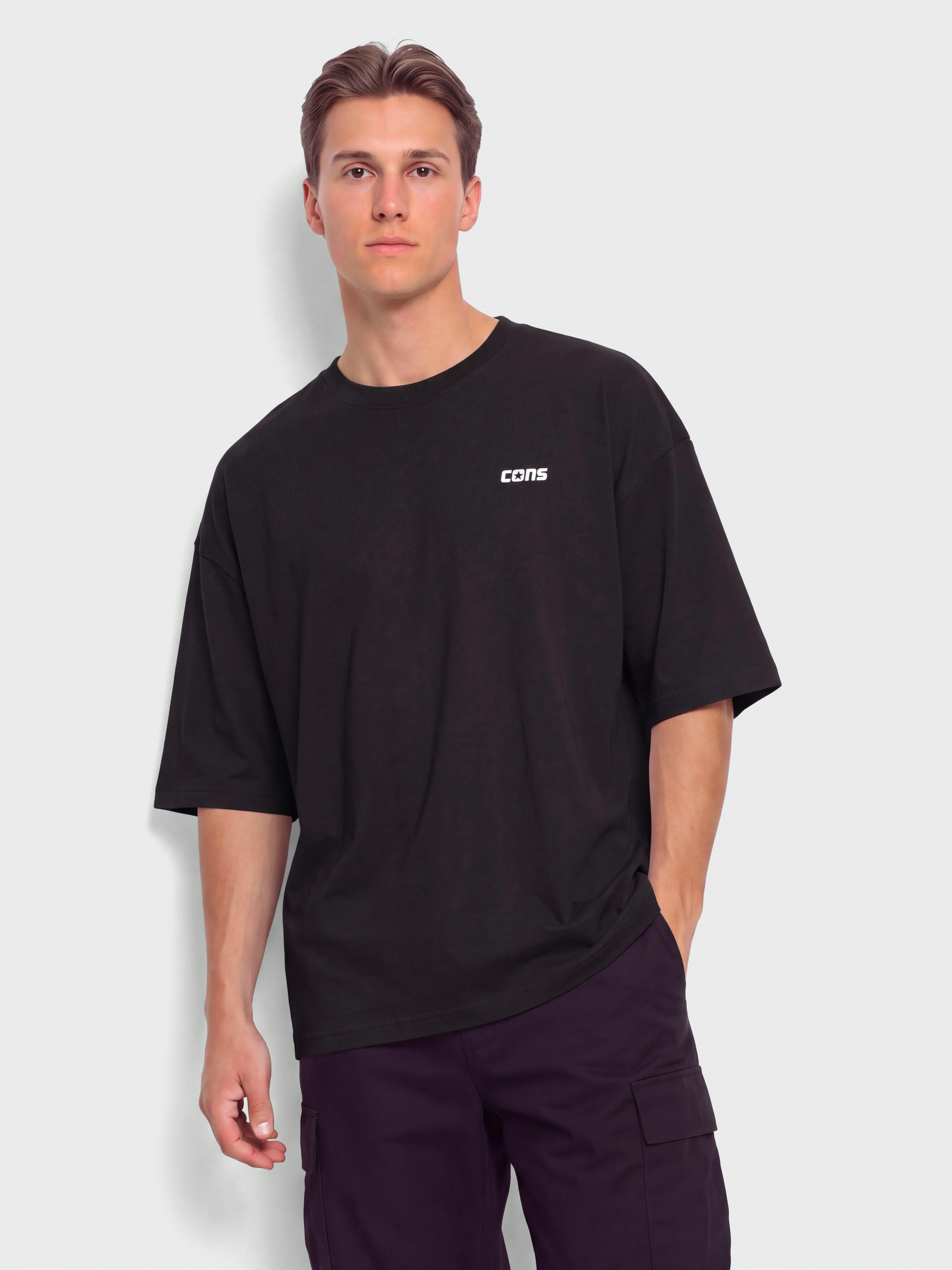 Tričko Converse Loose Fit Cons (converse black)