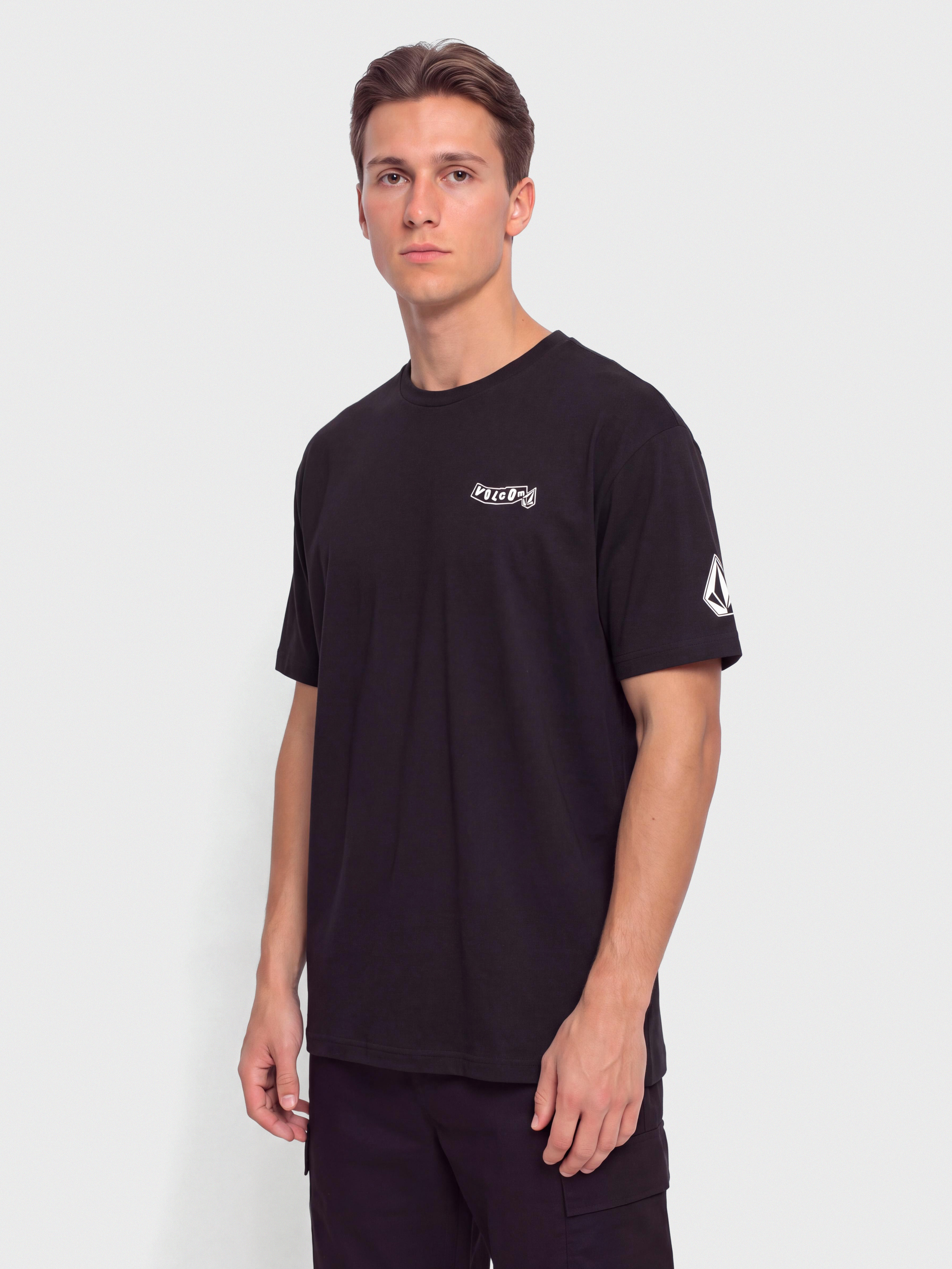 Tričko Volcom Pistol Surf Lycra (black)