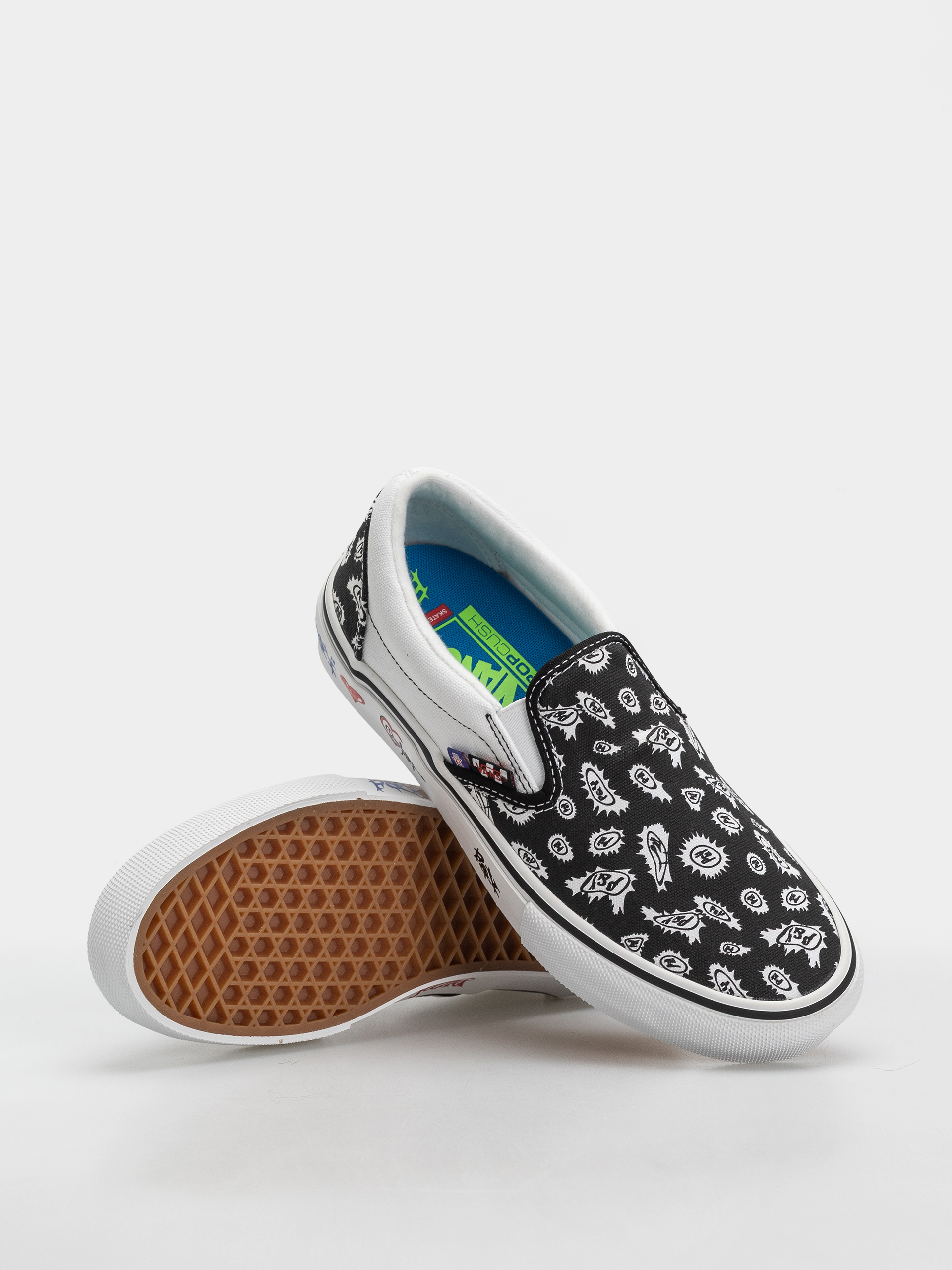 Topánky Vans Skate Slip On Punk&Yo (black/white)