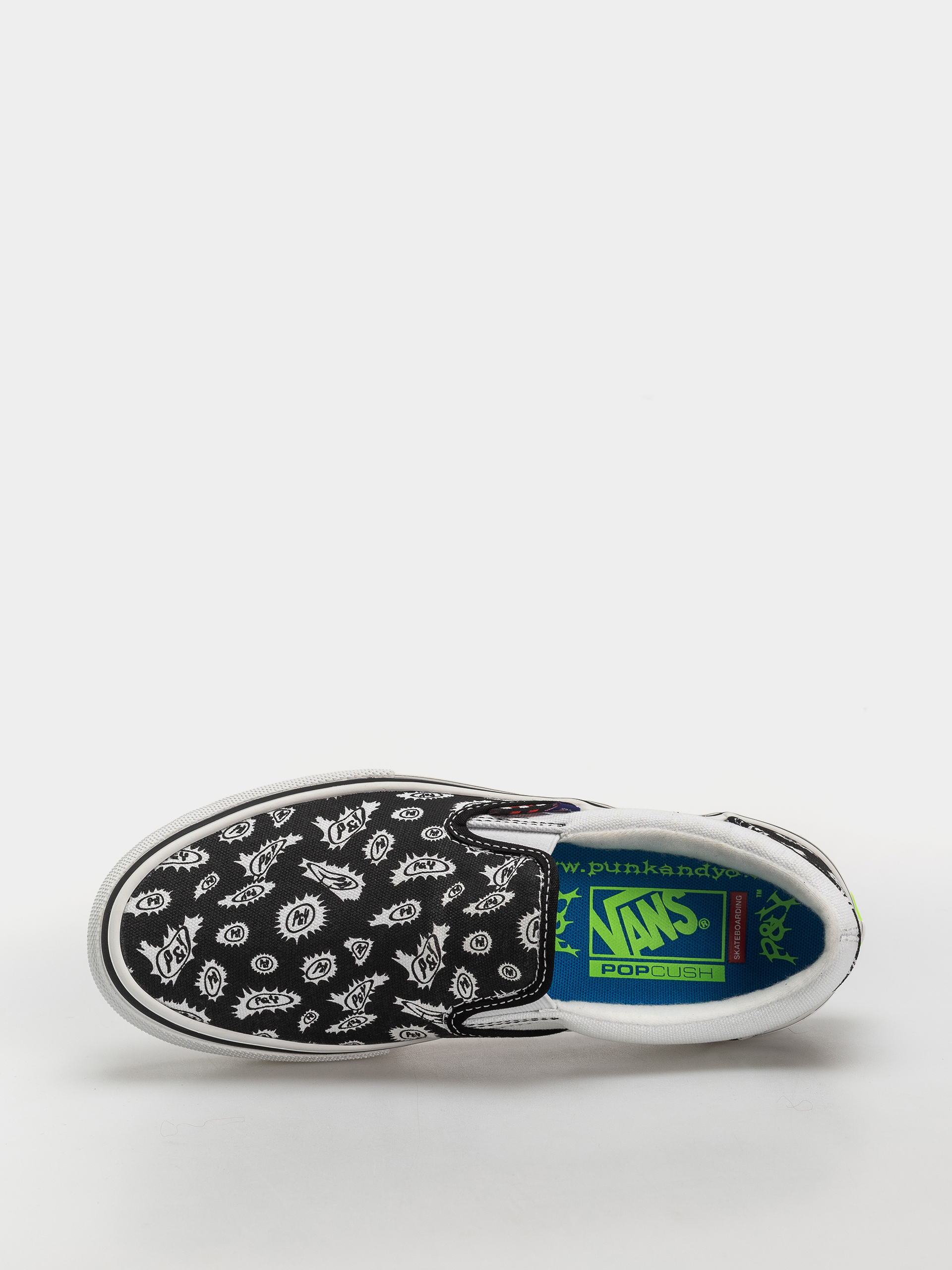 Topánky Vans Skate Slip On Punk&Yo (black/white)