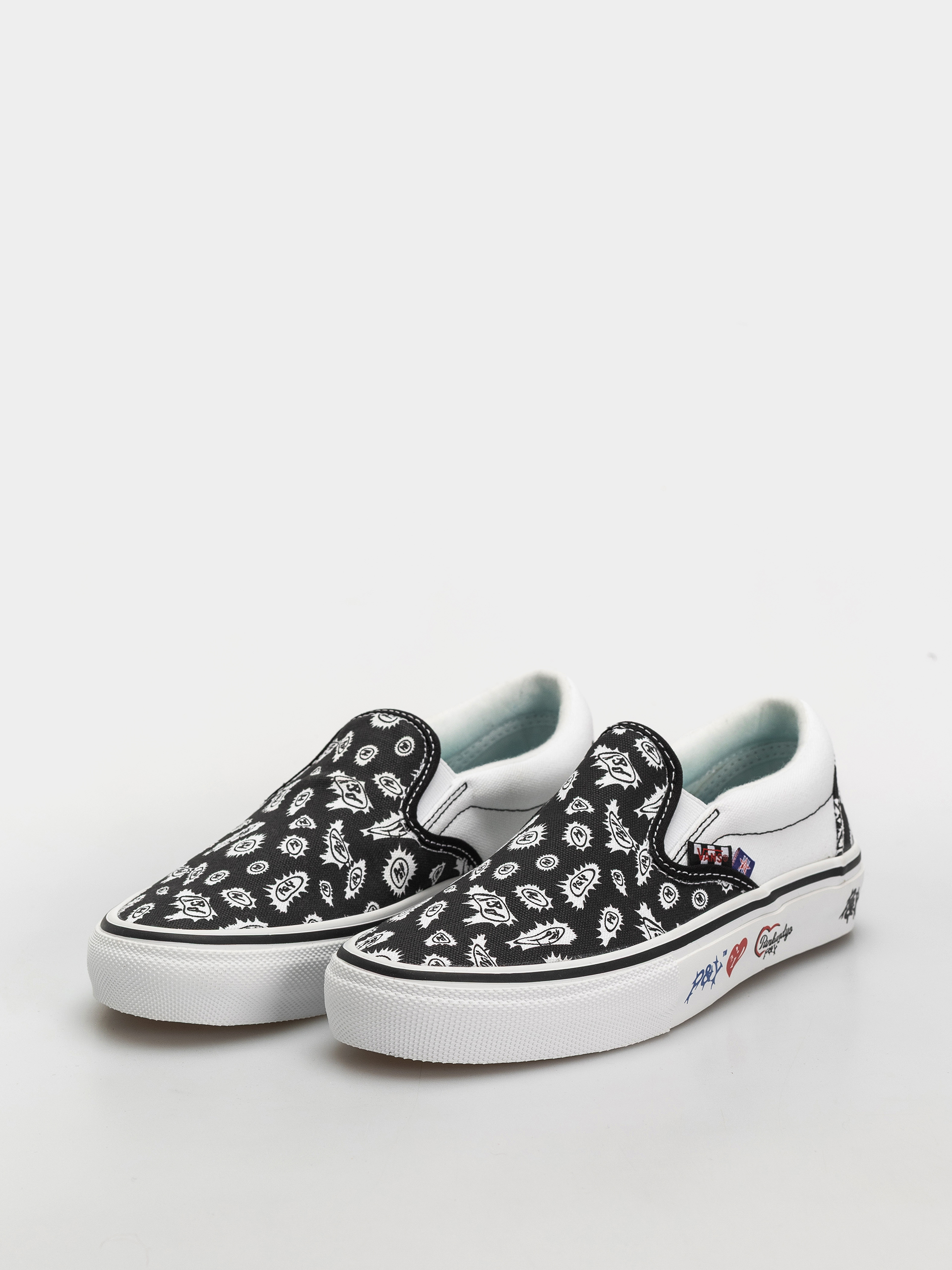 Topánky Vans Skate Slip On Punk&Yo (black/white)