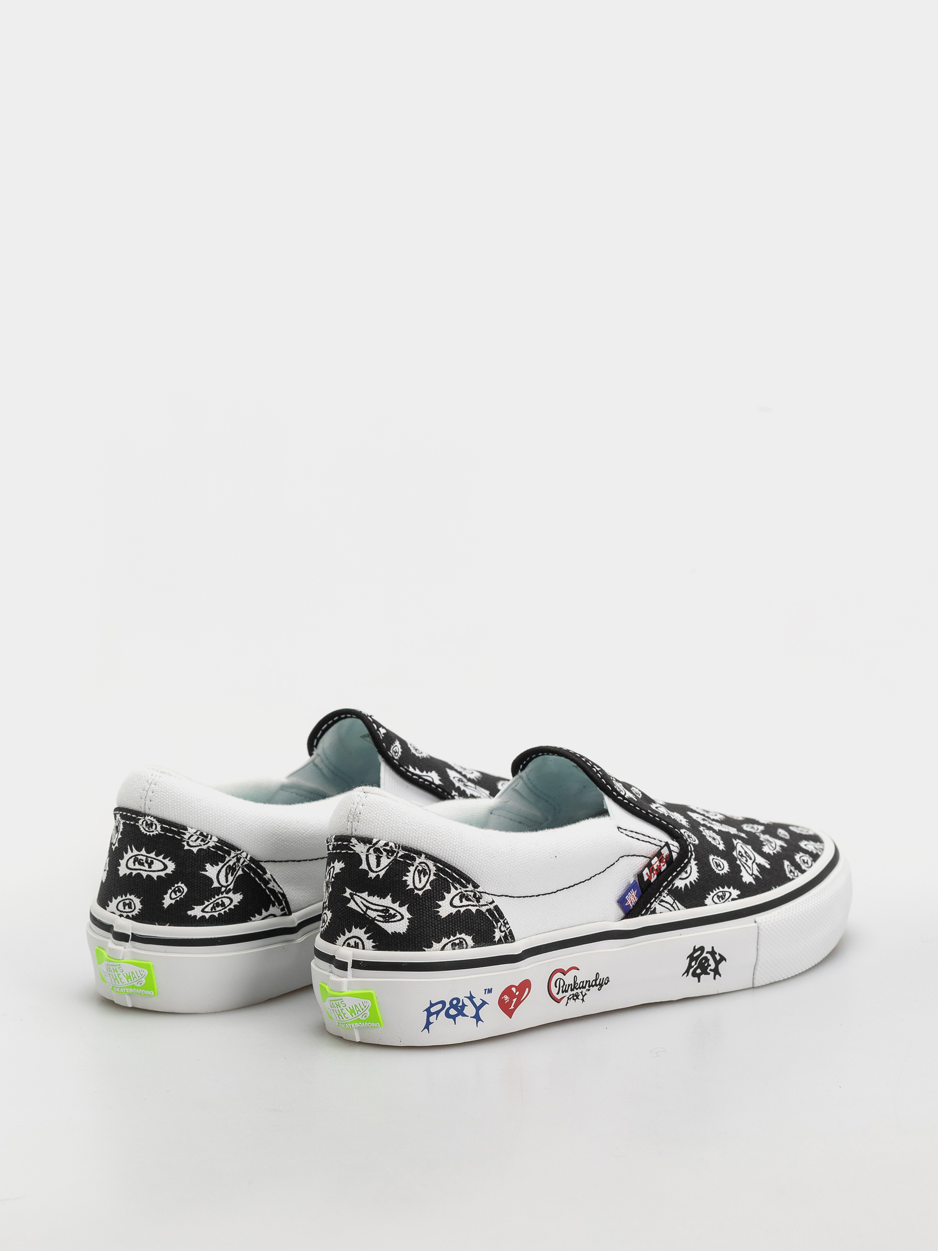 Topánky Vans Skate Slip On Punk&Yo (black/white)