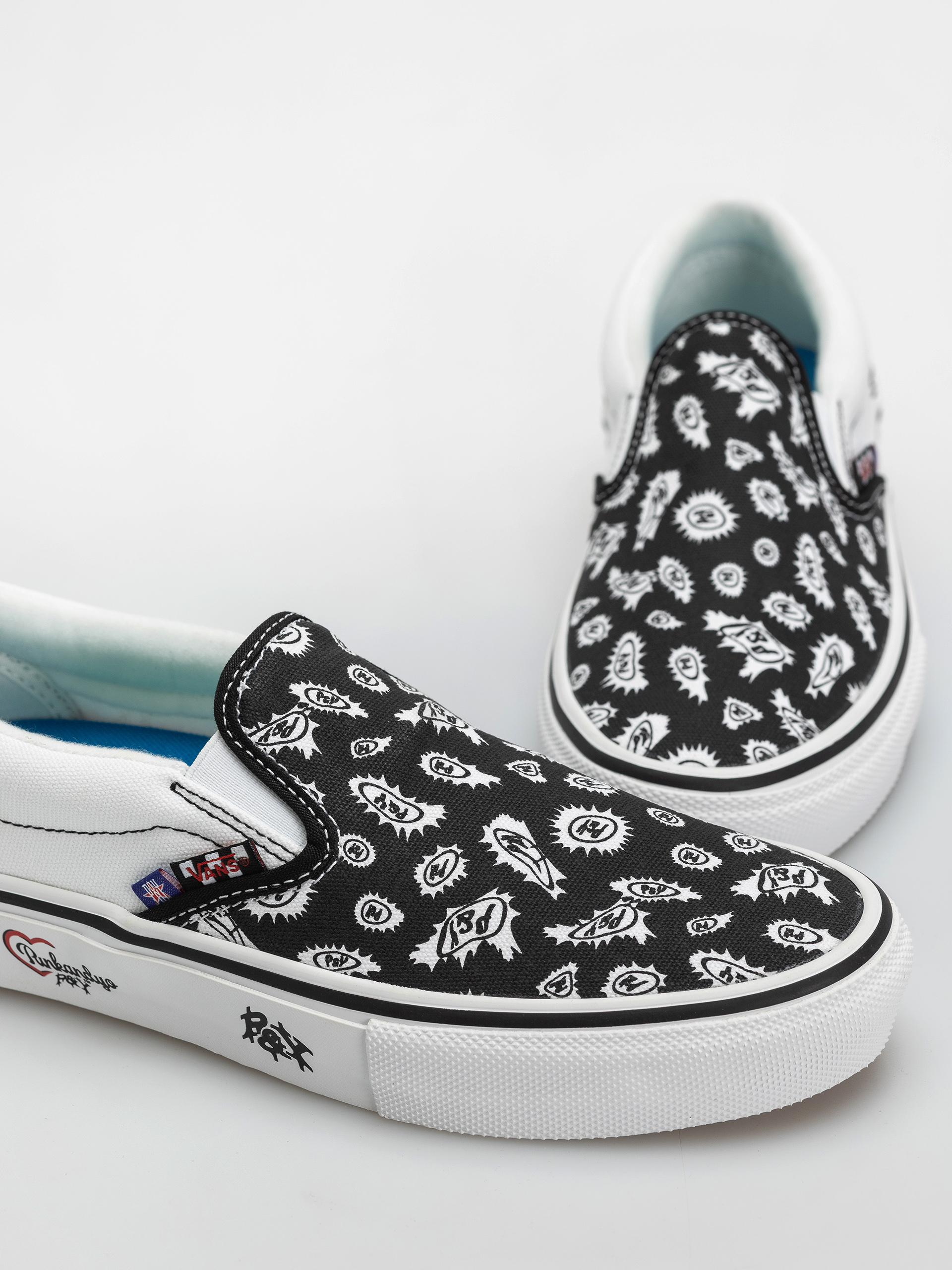 Topánky Vans Skate Slip On Punk&Yo (black/white)
