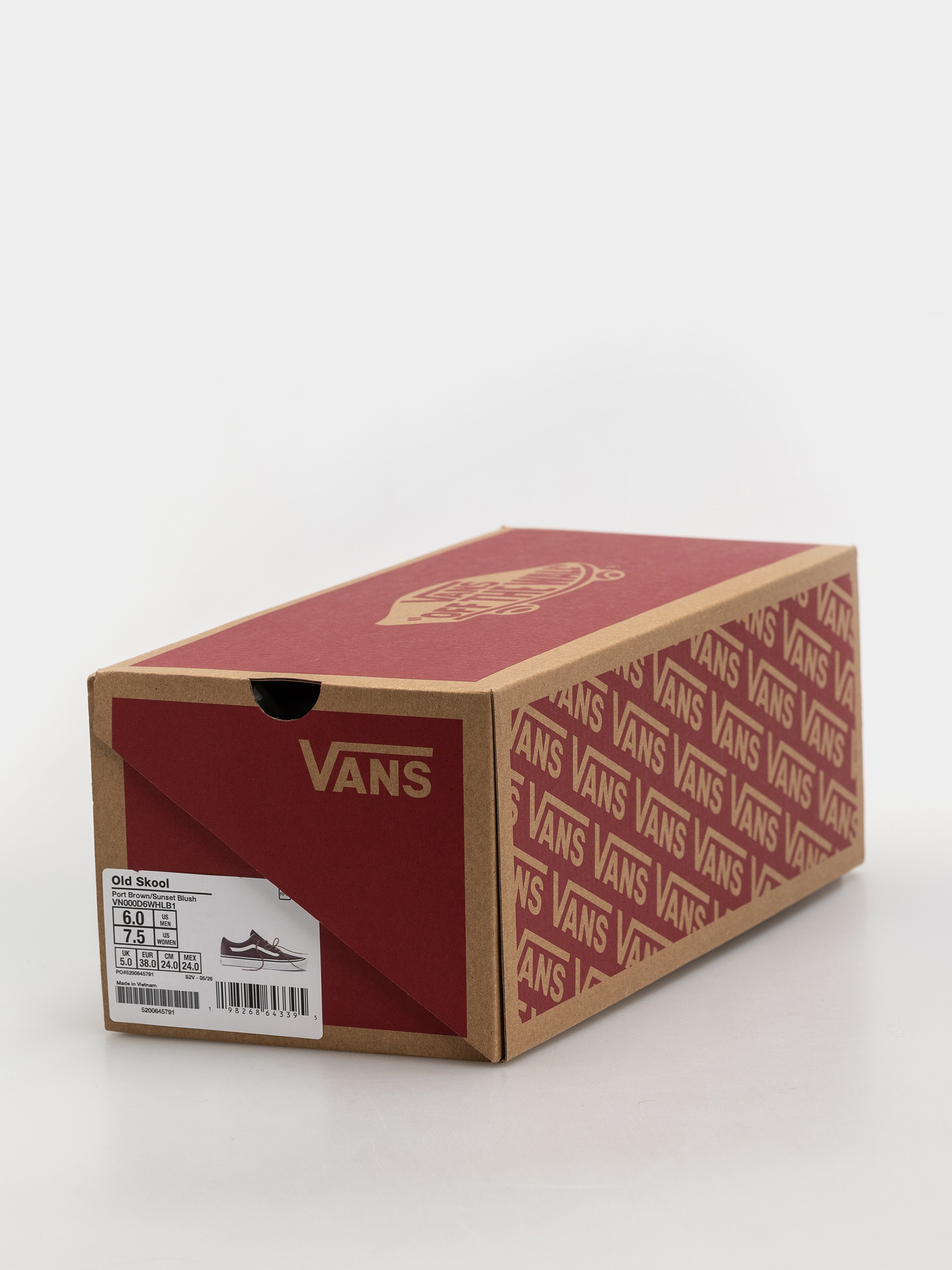 Topánky Vans Old Skool (port brown/suns)