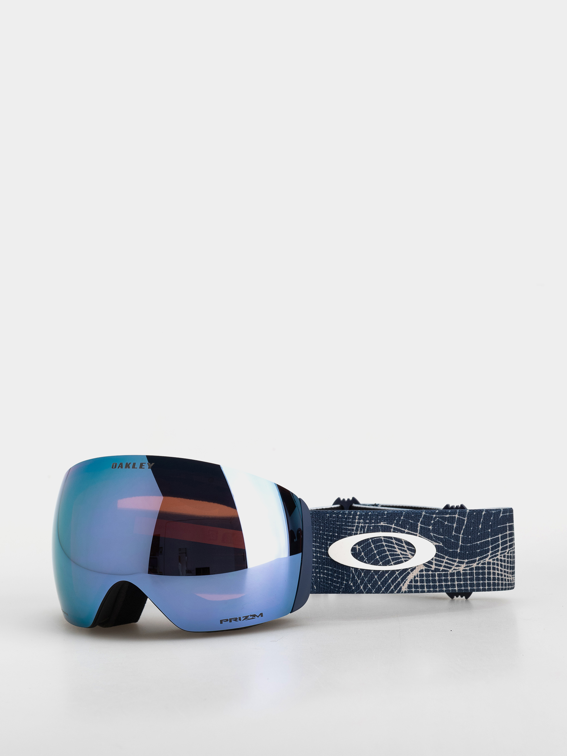 Snowboardové okuliare Oakley Flight Deck L (warp/prizm snow sapphire iridium)