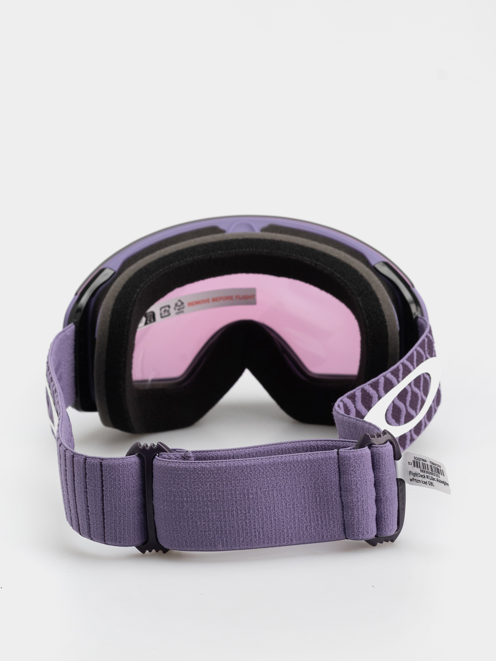 Snowboardové okuliare Oakley Flight Deck M (lilac/prizm snow iced iridium)