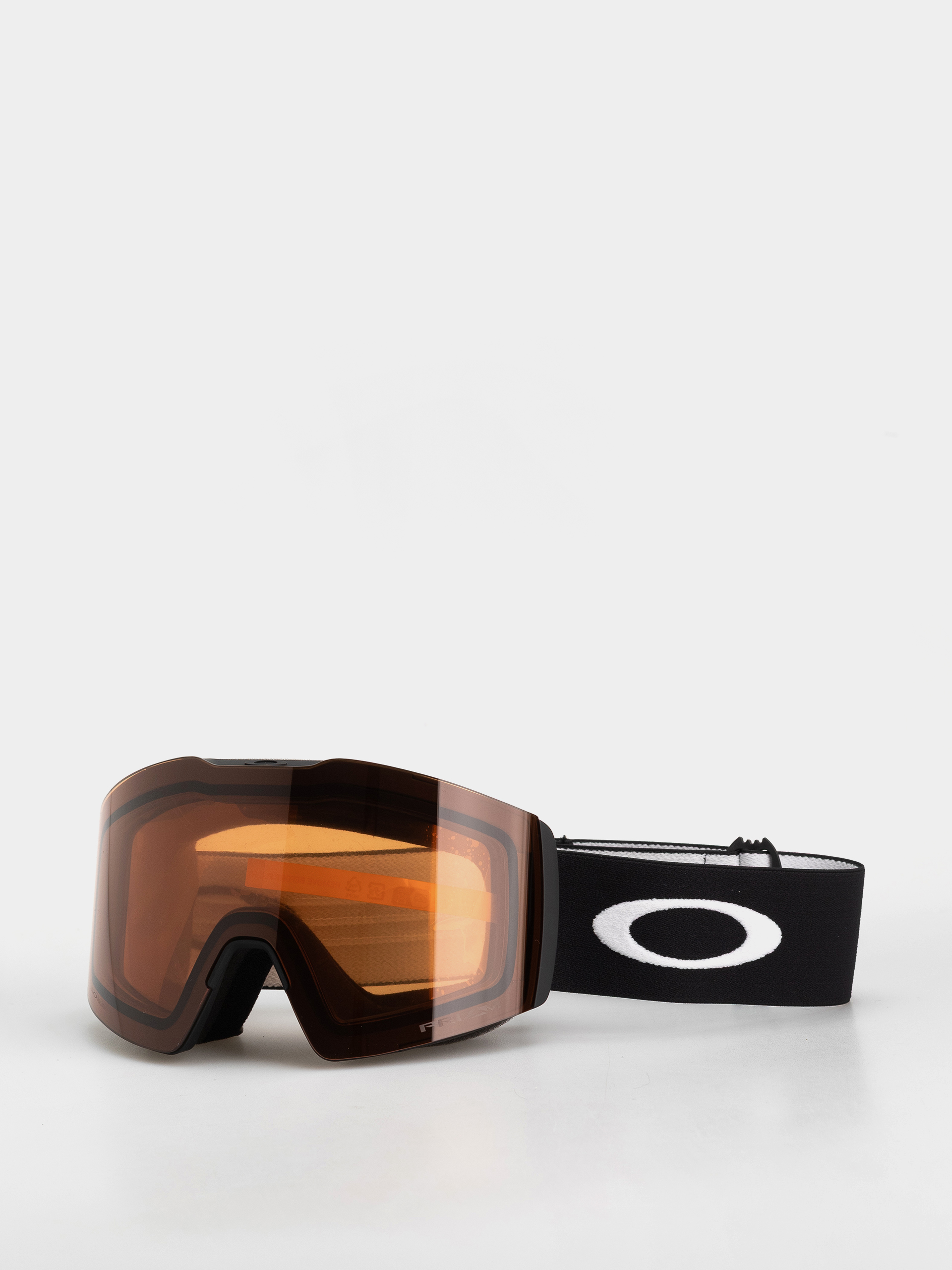 Snowboardové okuliare Oakley Fall Line L (matte black/prizm persimmon)