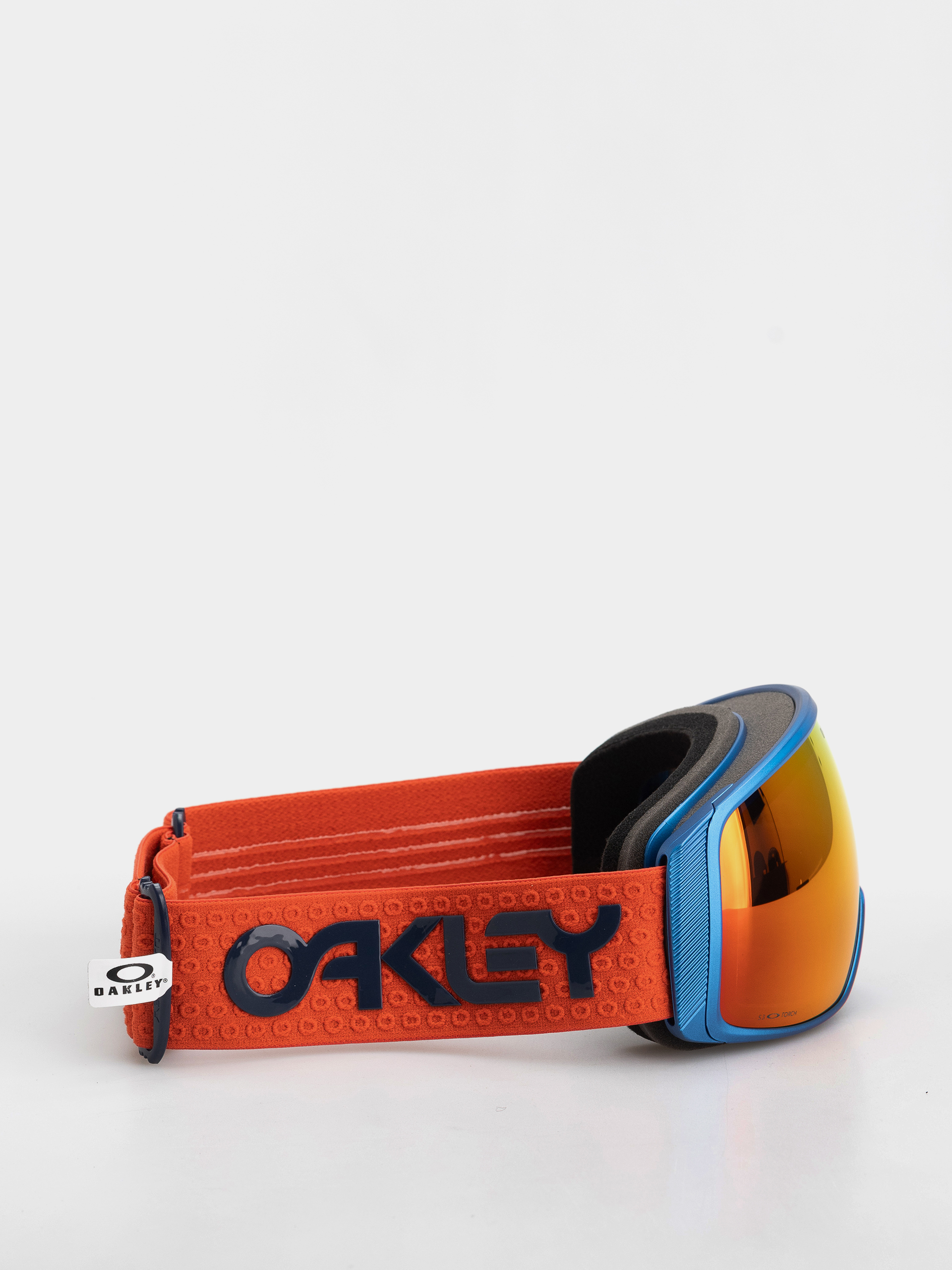 Snowboardové okuliare Oakley Flight Tracker L (anodized blue/prizm torch)