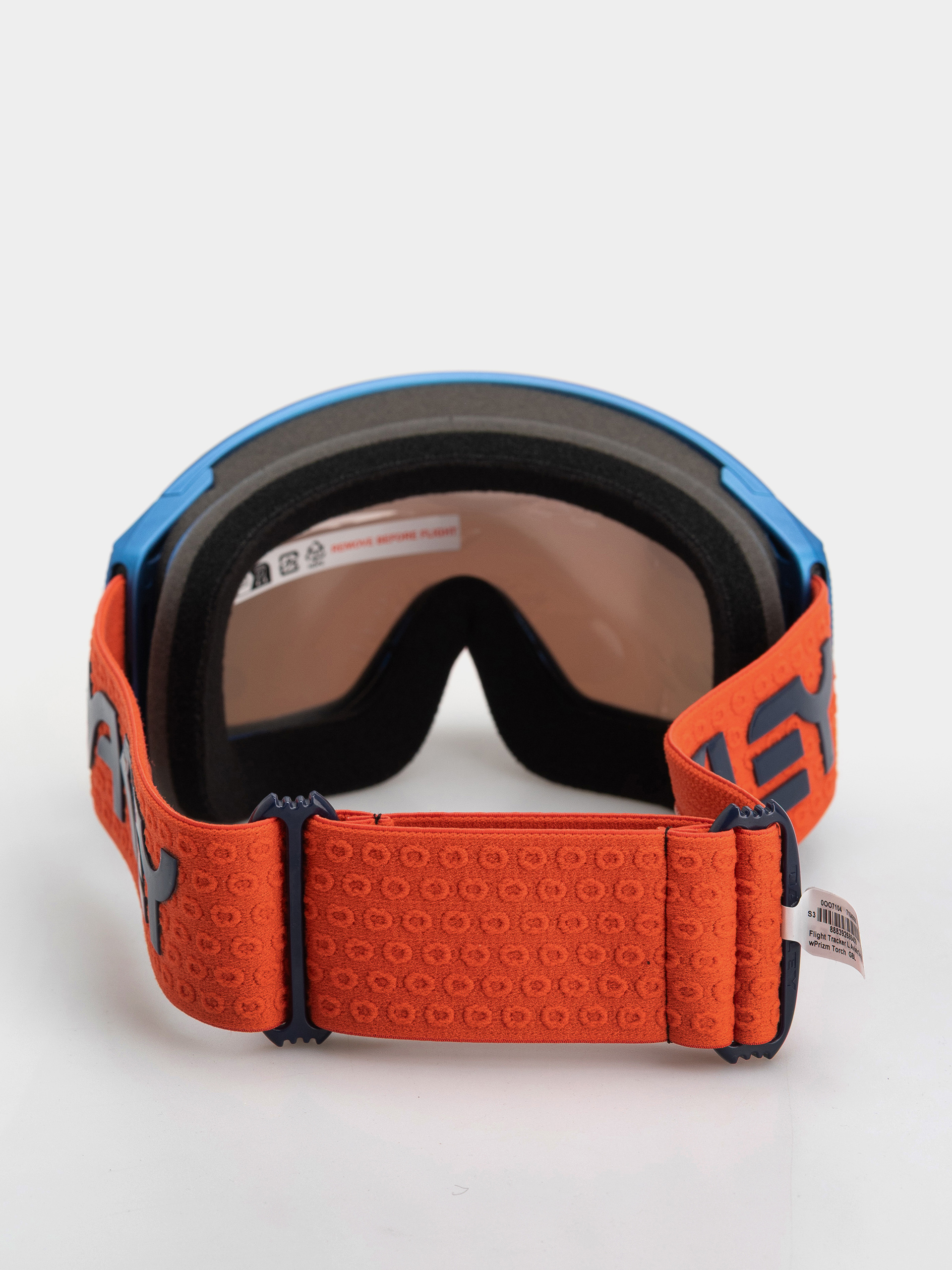 Snowboardové okuliare Oakley Flight Tracker L (anodized blue/prizm torch)
